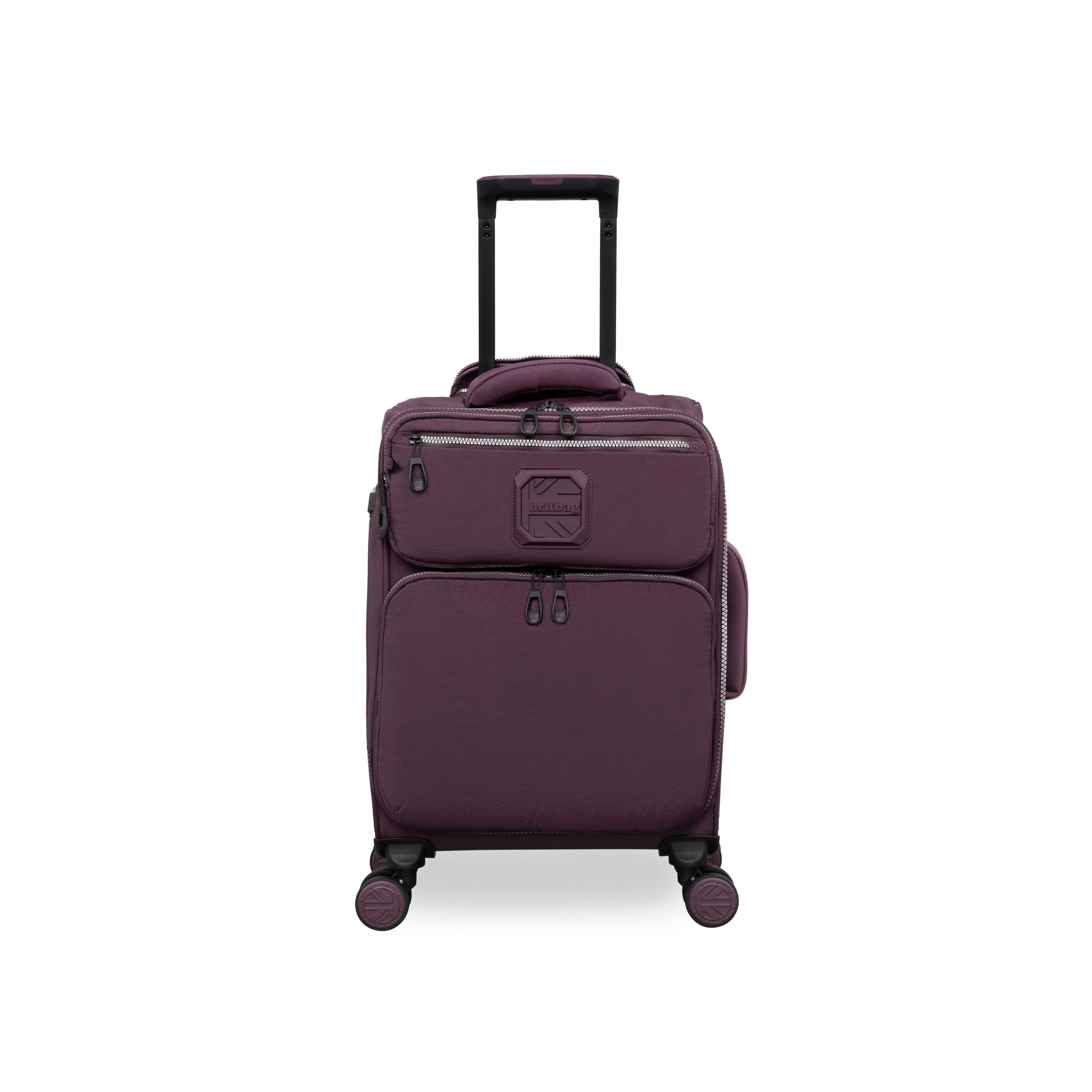 BRITBAG Ashdon 22" Softside Carry-On 8 Wheel Spinner (Fig) - Image 4