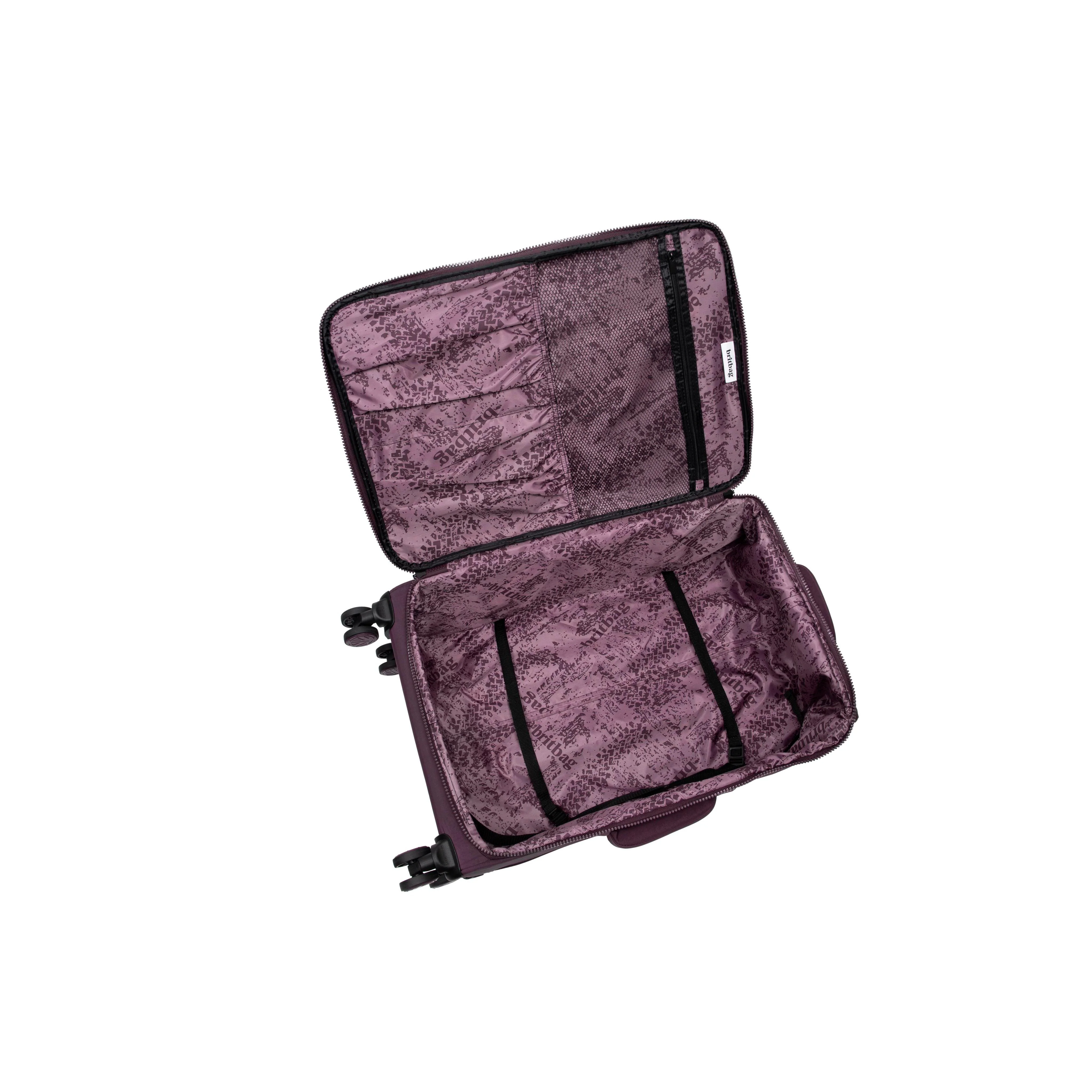 BRITBAG Ashdon 3 Piece Softside 8 Wheel Spinner Set (Fig) - Image 14