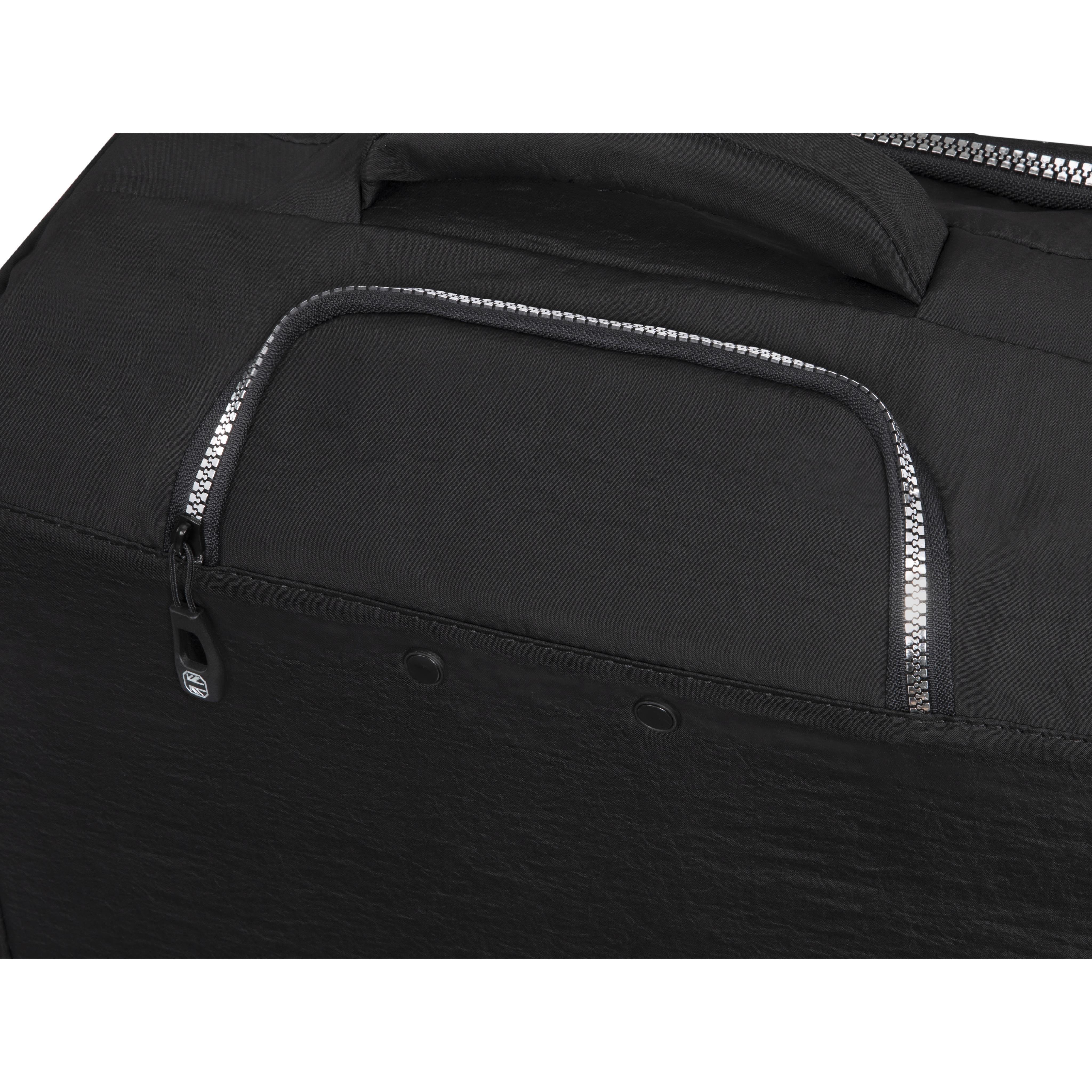 BRITBAG Ashdon 32" Softside Checked 8 Wheel Spinner (Black) - Image 5