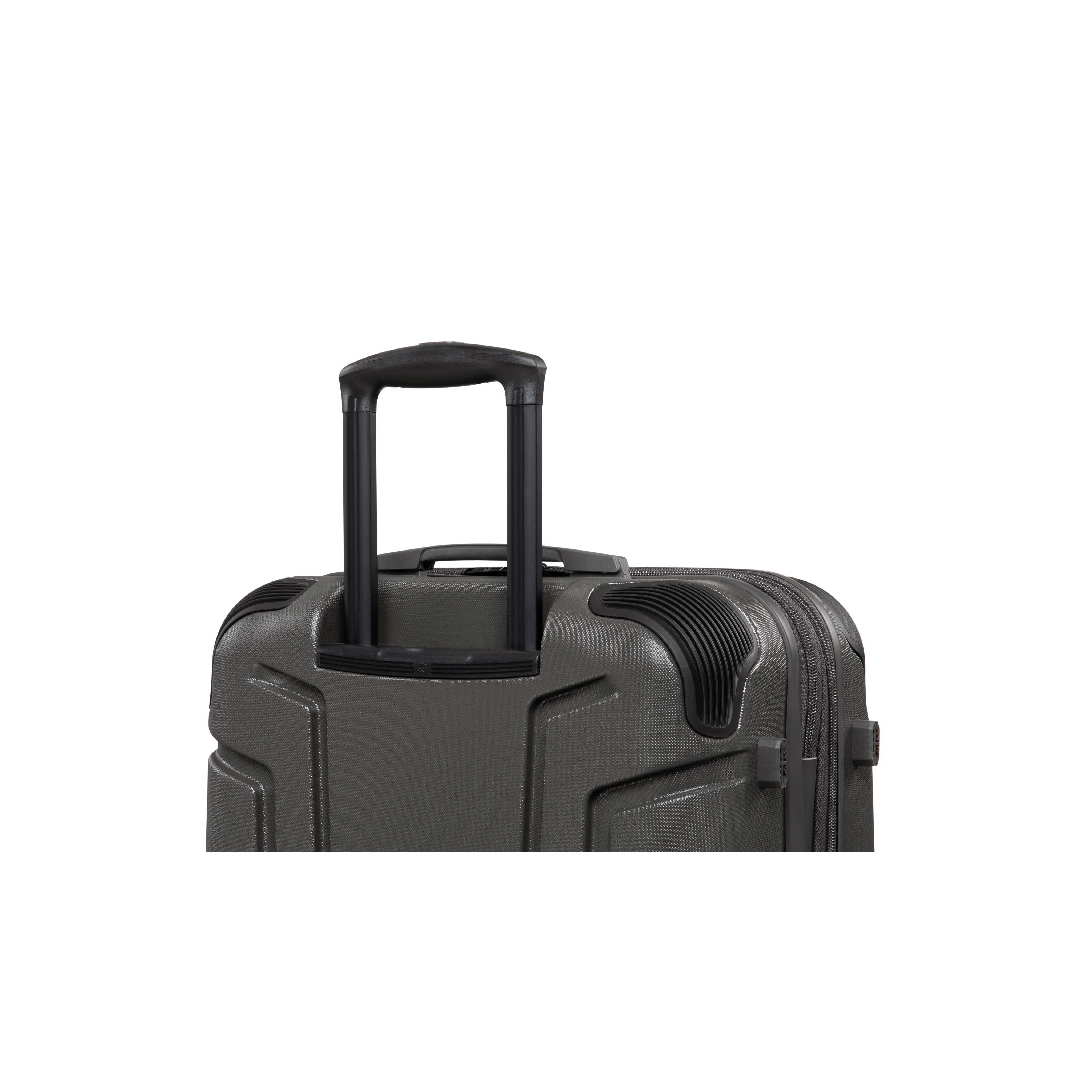 BRITBAG Cherokee II 3 Piece Hardside 8 Wheel Expandable Spinner Set (Dark Grey) - Image 7