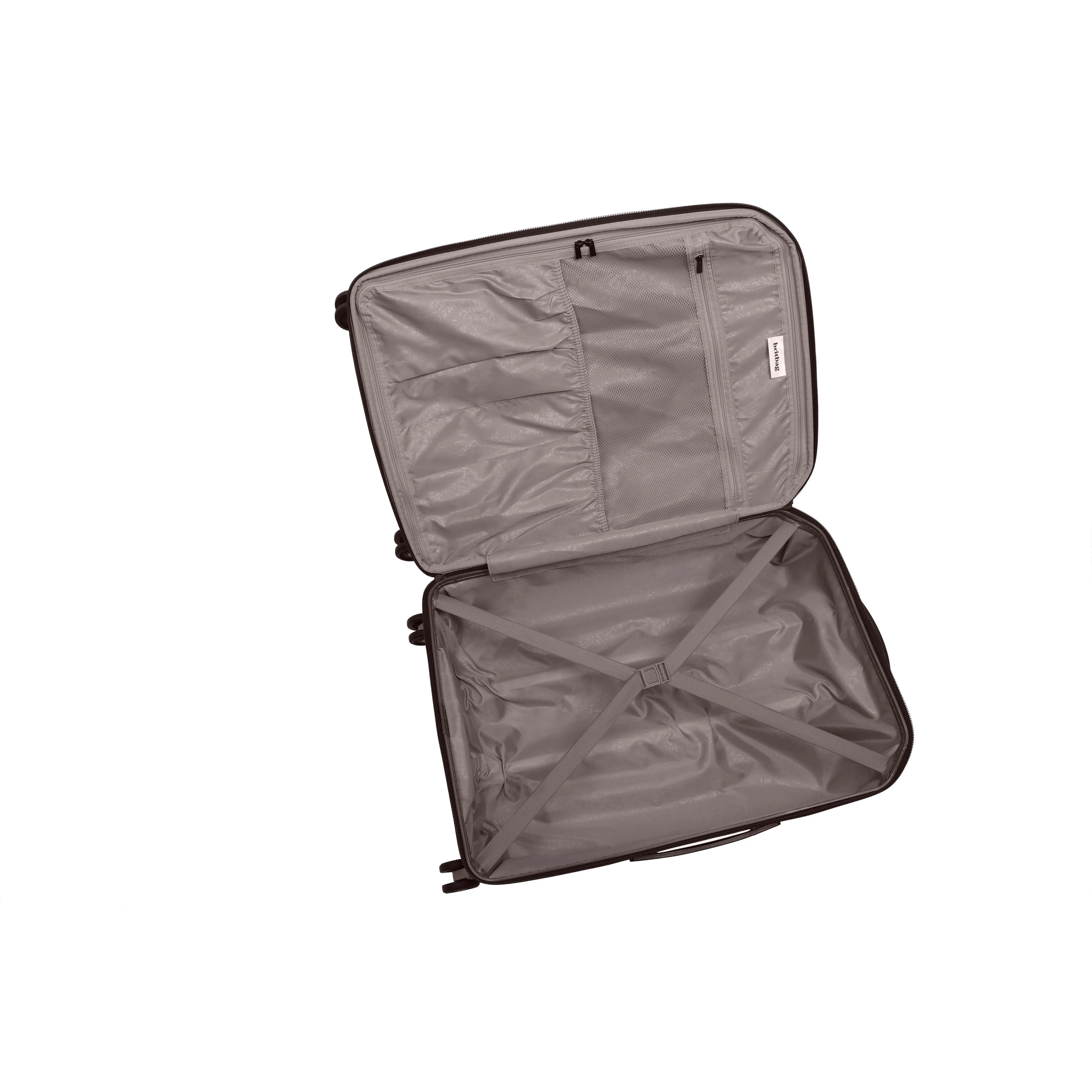 BRITBAG Gannett 27" Hardside Checked 8 Wheel Expandable Spinner (Falcon Haze) - Image 3