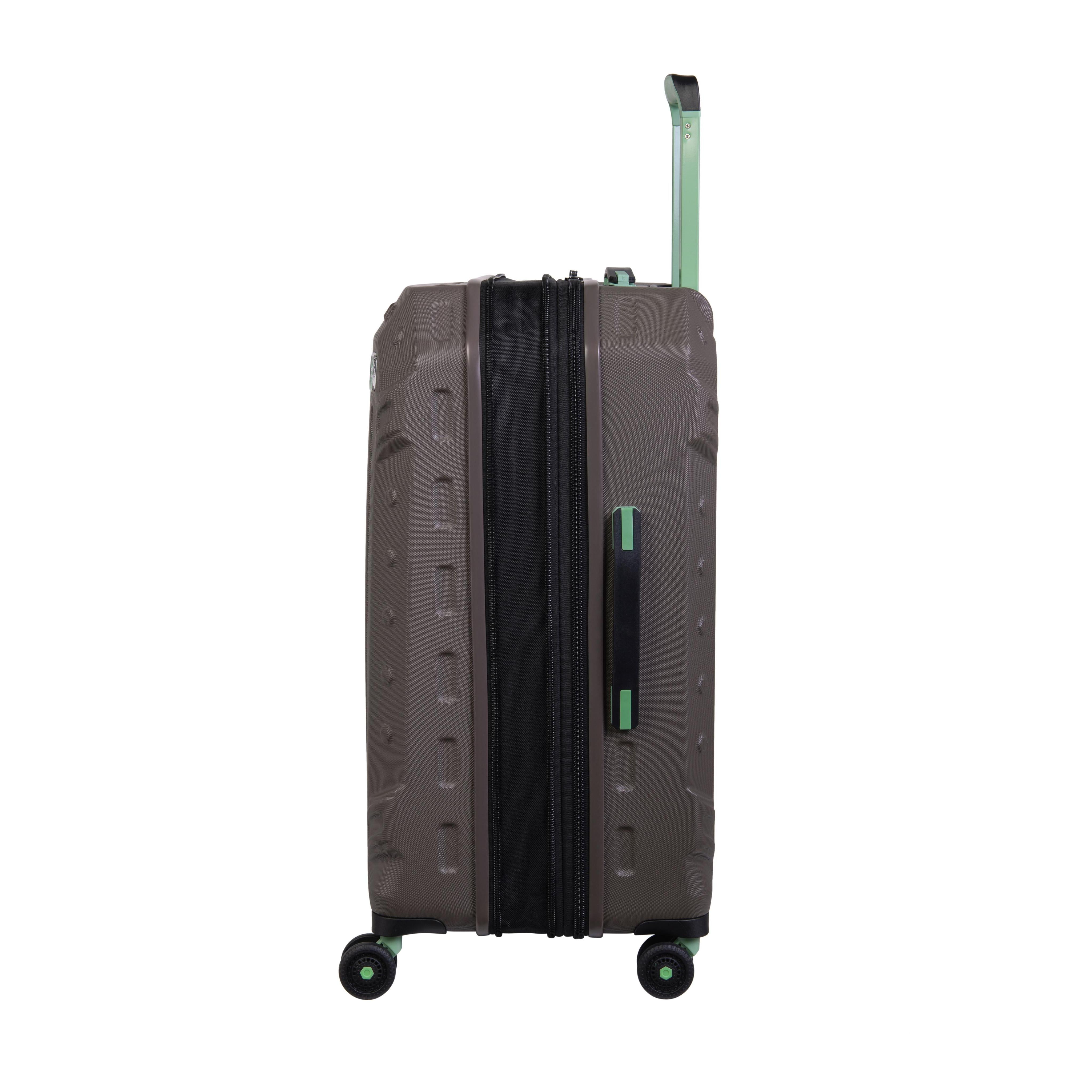 BRITBAG Gannett 31" Hardside Checked 8 Wheel Expandable Spinner (Falcon Haze) - Image 2