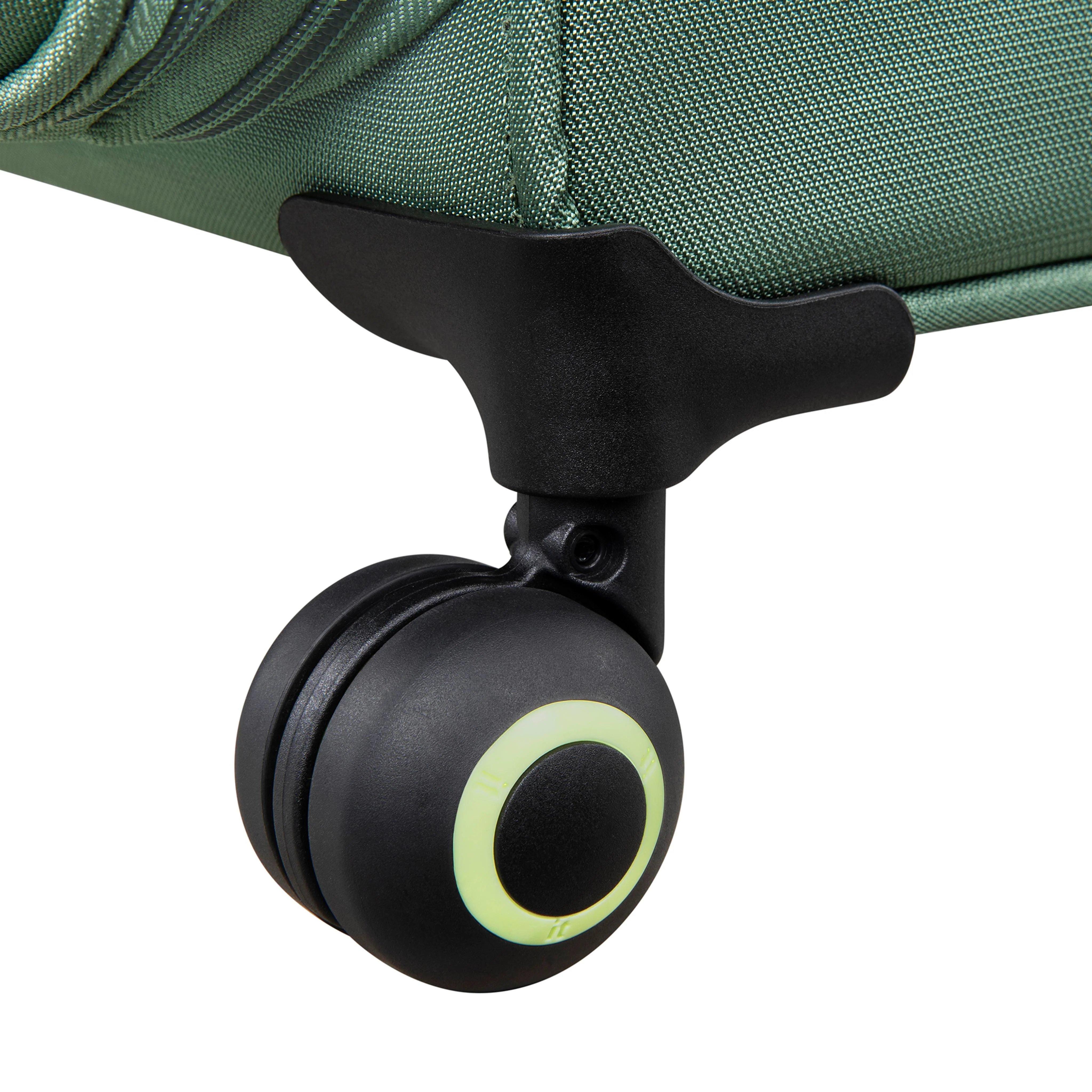 CLOSEOUT - Circulator 28" Softside Checked 8 Wheel Expandable Spinner (Hedge Green) - Image 8