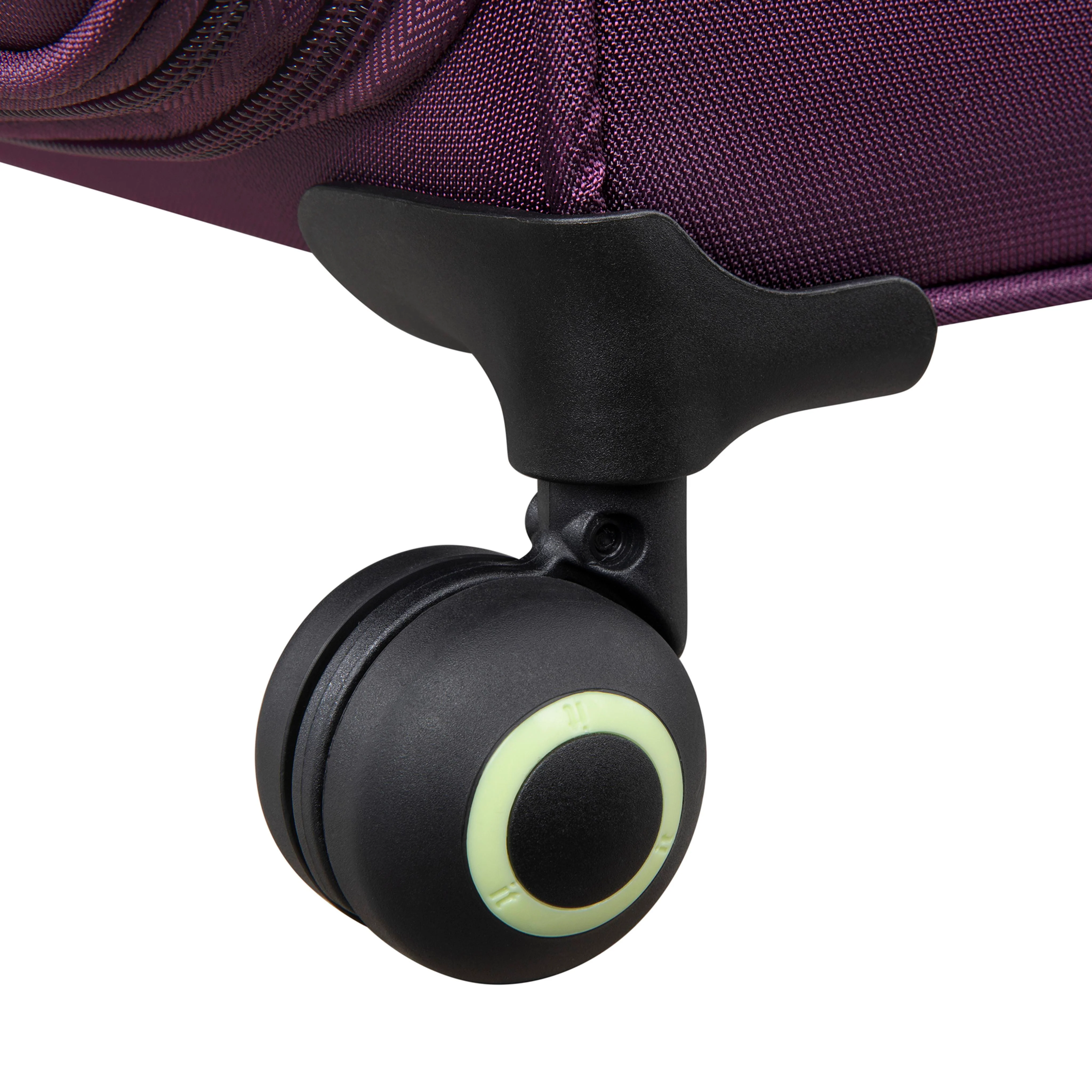 CLOSEOUT - Circulator 28" Softside Checked 8 Wheel Expandable Spinner (Italian Plum) - Image 8