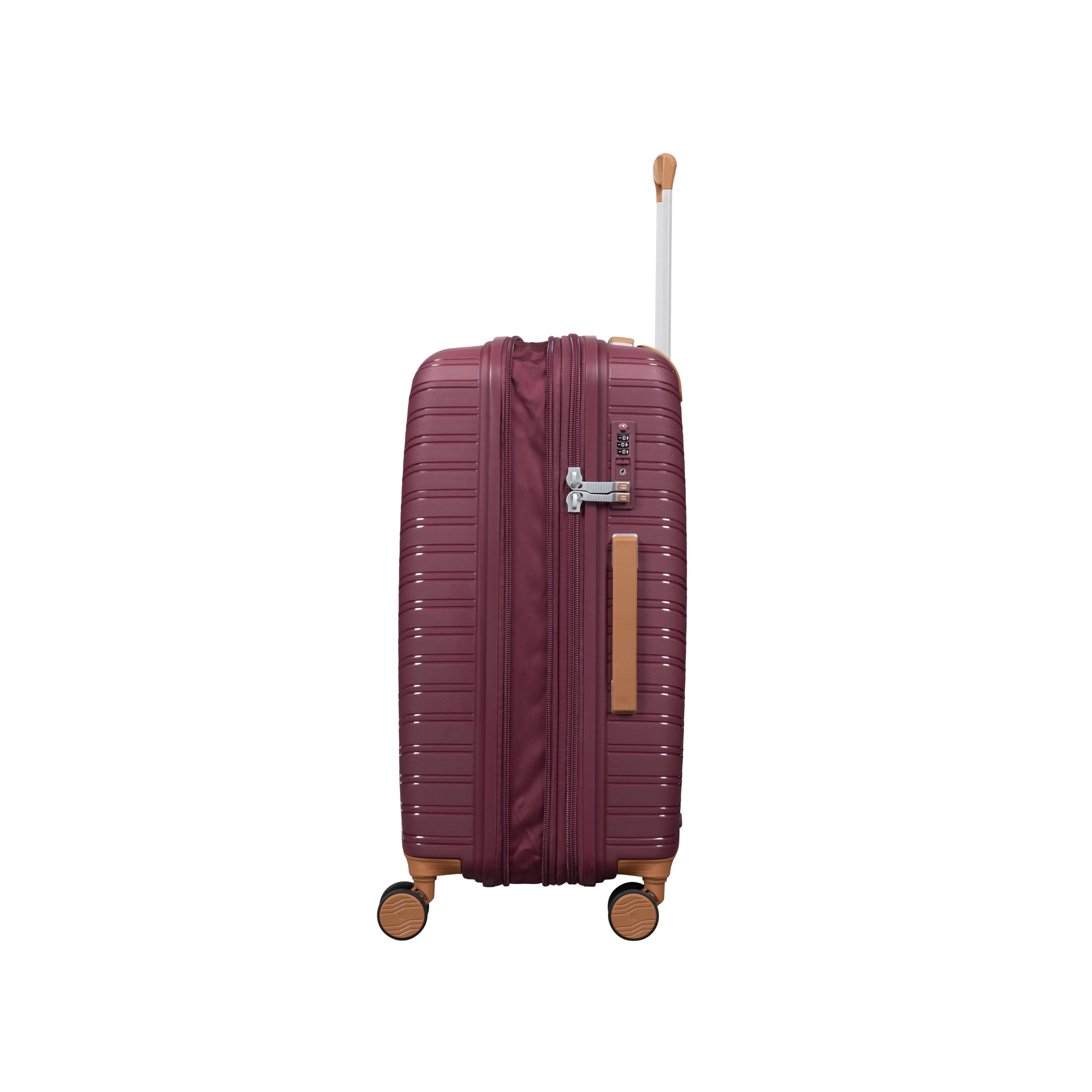 Continuous 22" Hardside Carry-On 8 Wheel Expandable Spinner (French Port) - Image 5