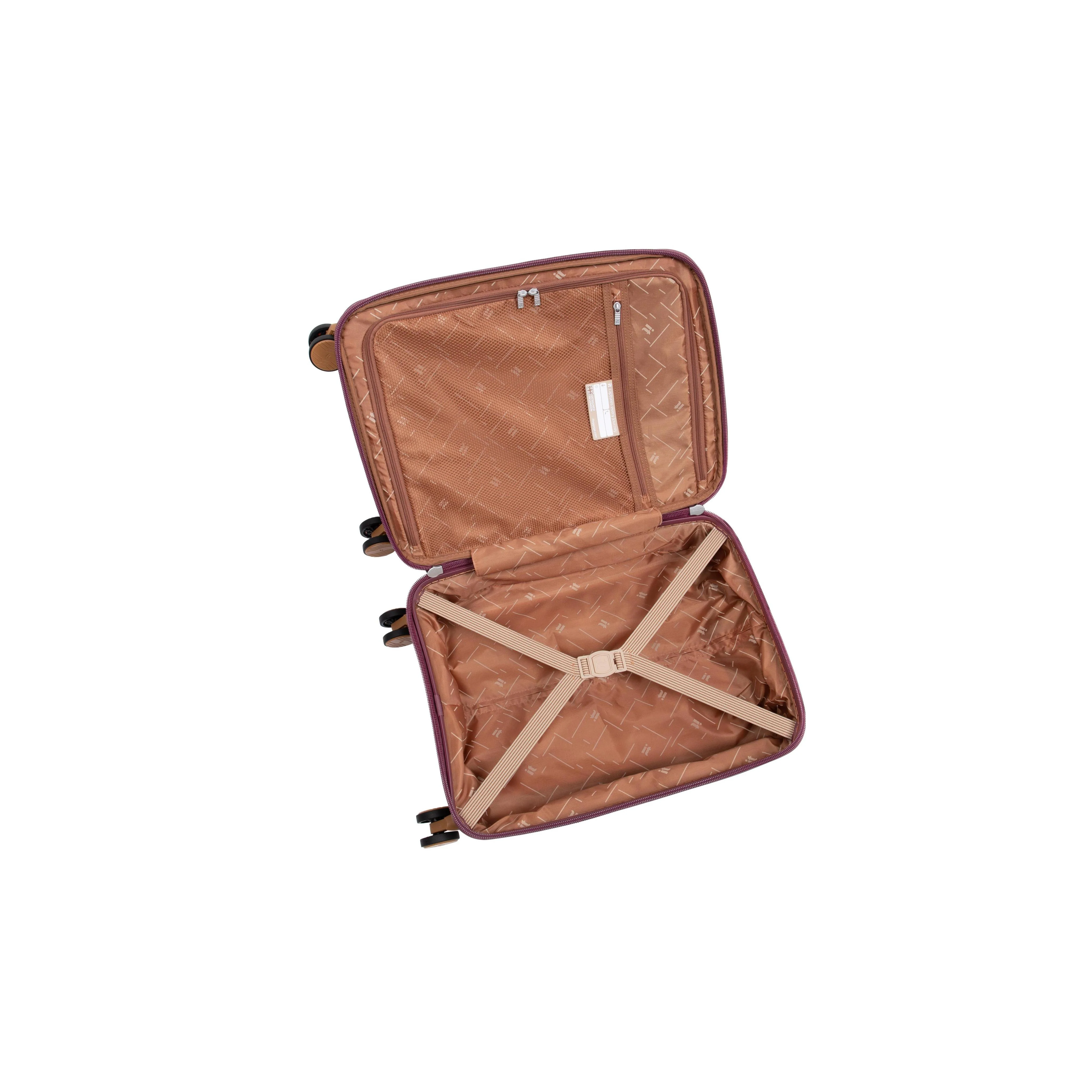 Continuous 22" Hardside Carry-On 8 Wheel Expandable Spinner (French Port) - Image 7
