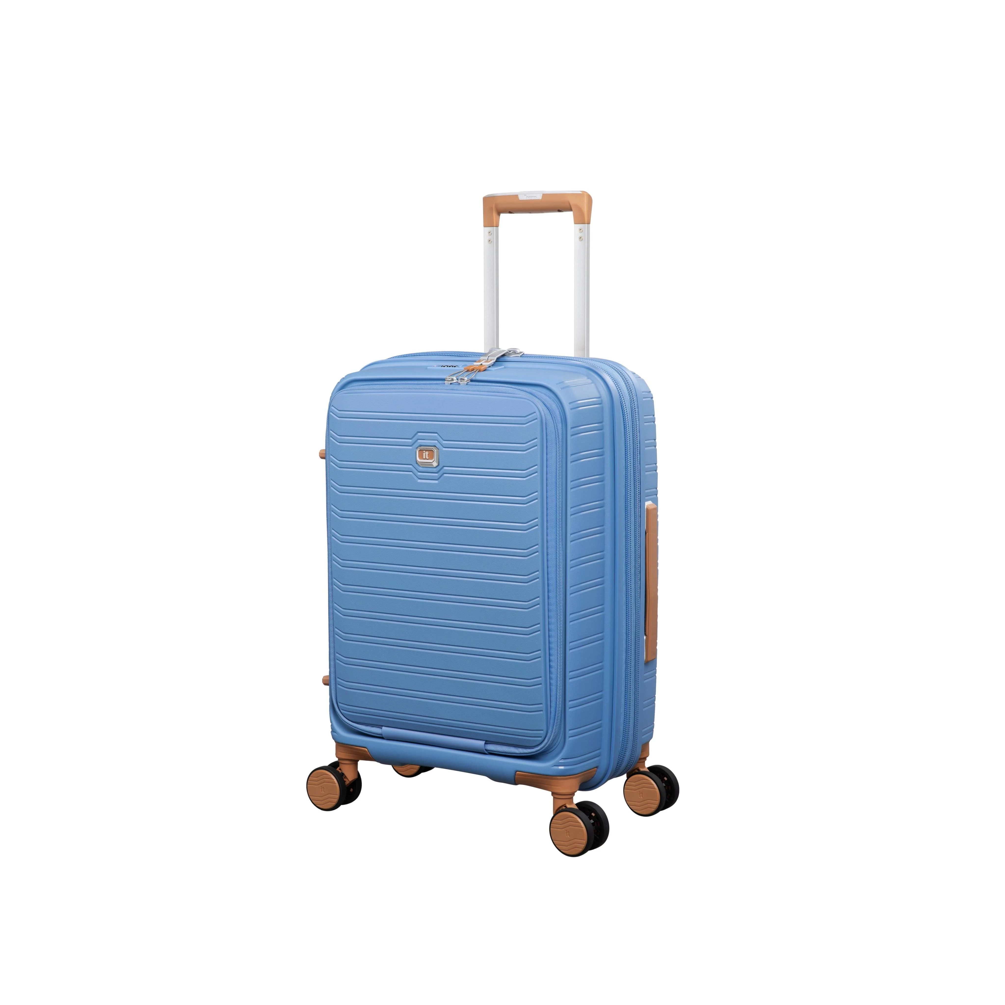 Continuous 22" Hardside Carry-On 8 Wheel Expandable Spinner with Hard Pocket (Quiet Harbour)