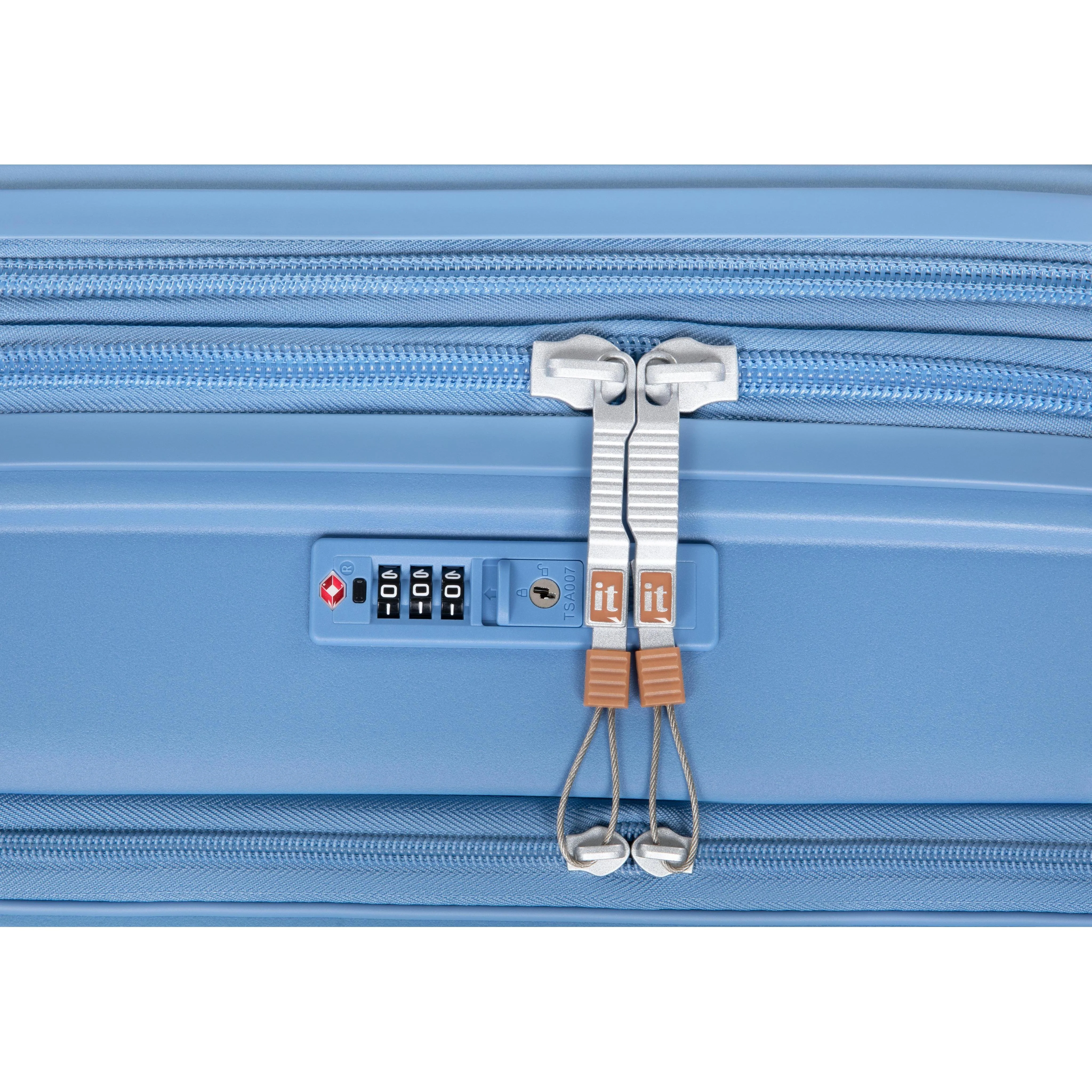 Continuous 22" Hardside Carry-On 8 Wheel Expandable Spinner with Hard Pocket (Quiet Harbour) - Image 7