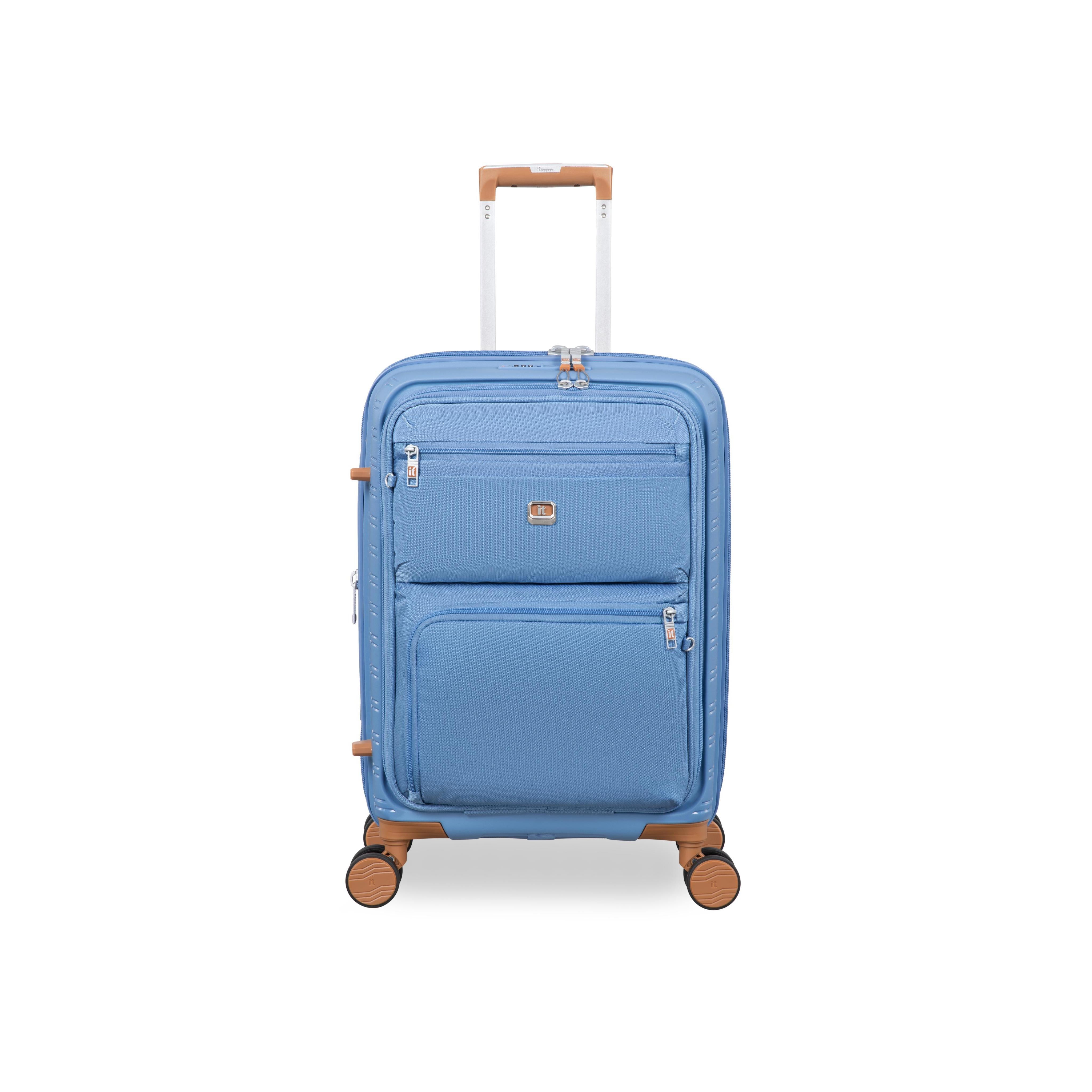Continuous 22" Hardside Carry-On 8 Wheel Expandable Spinner with Soft Pocket (Quiet Harbour) - Image 2