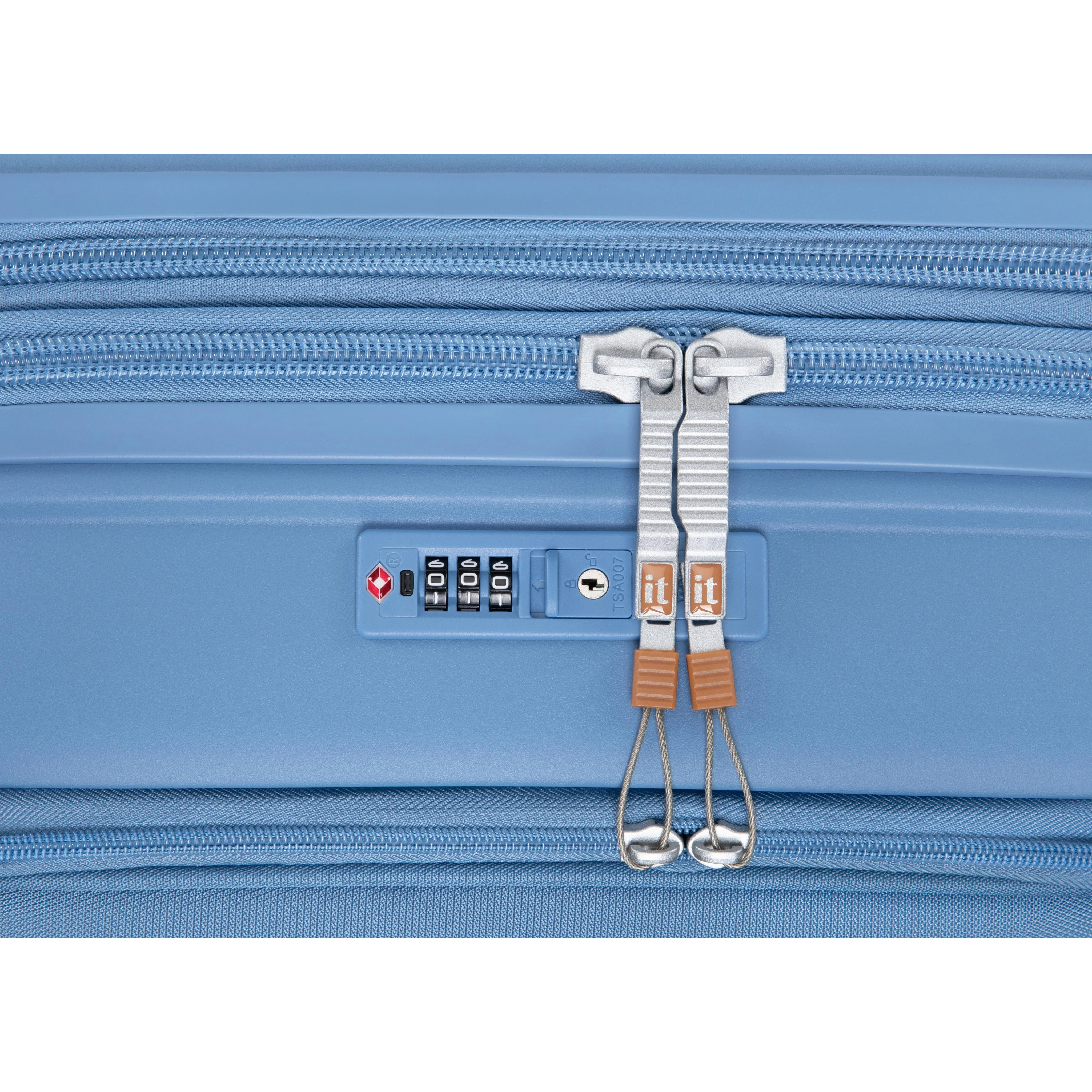 Continuous 22" Hardside Carry-On 8 Wheel Expandable Spinner with Soft Pocket (Quiet Harbour) - Image 7