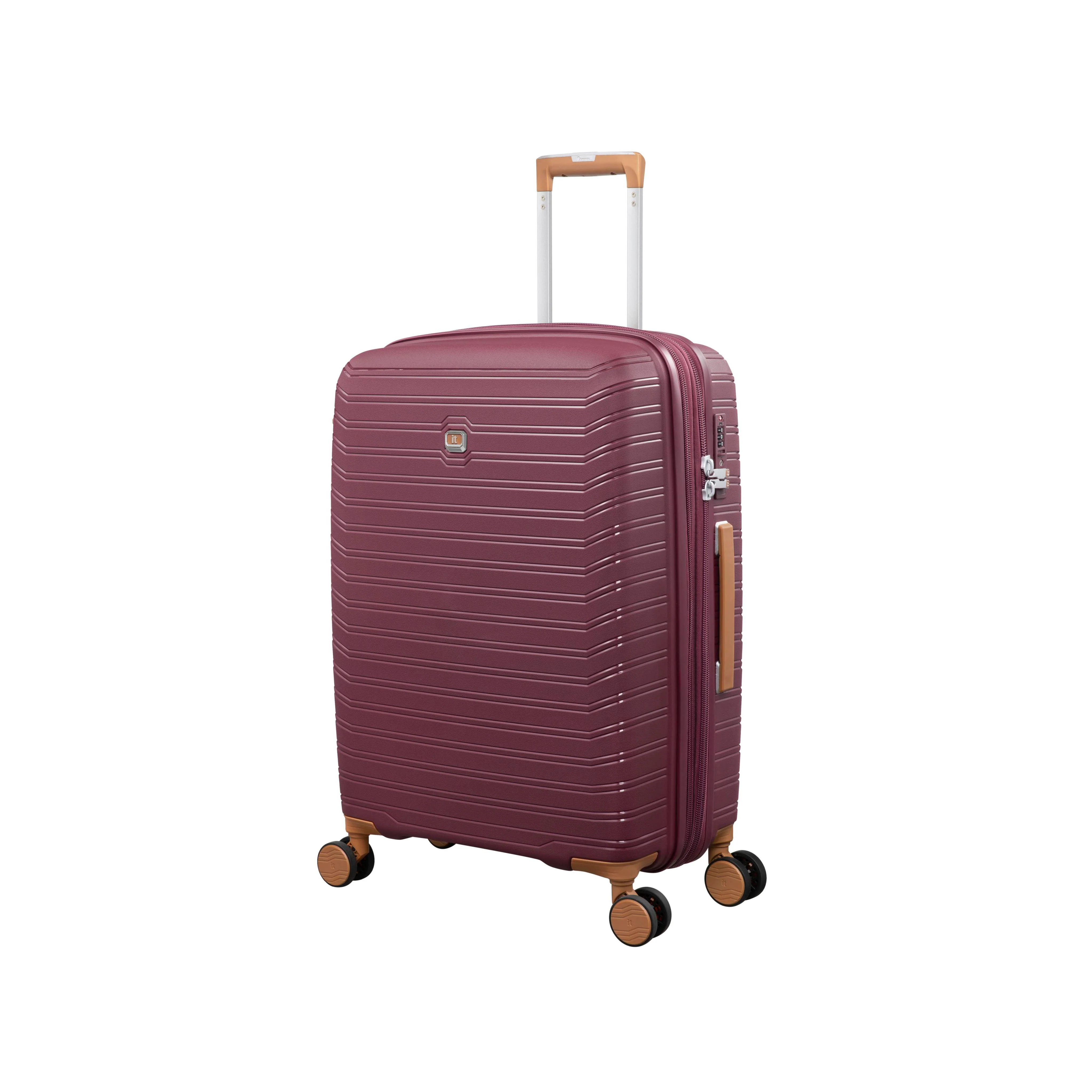 Continuous 26" Hardside Checked 8 Wheel Expandable Spinner (French Port)