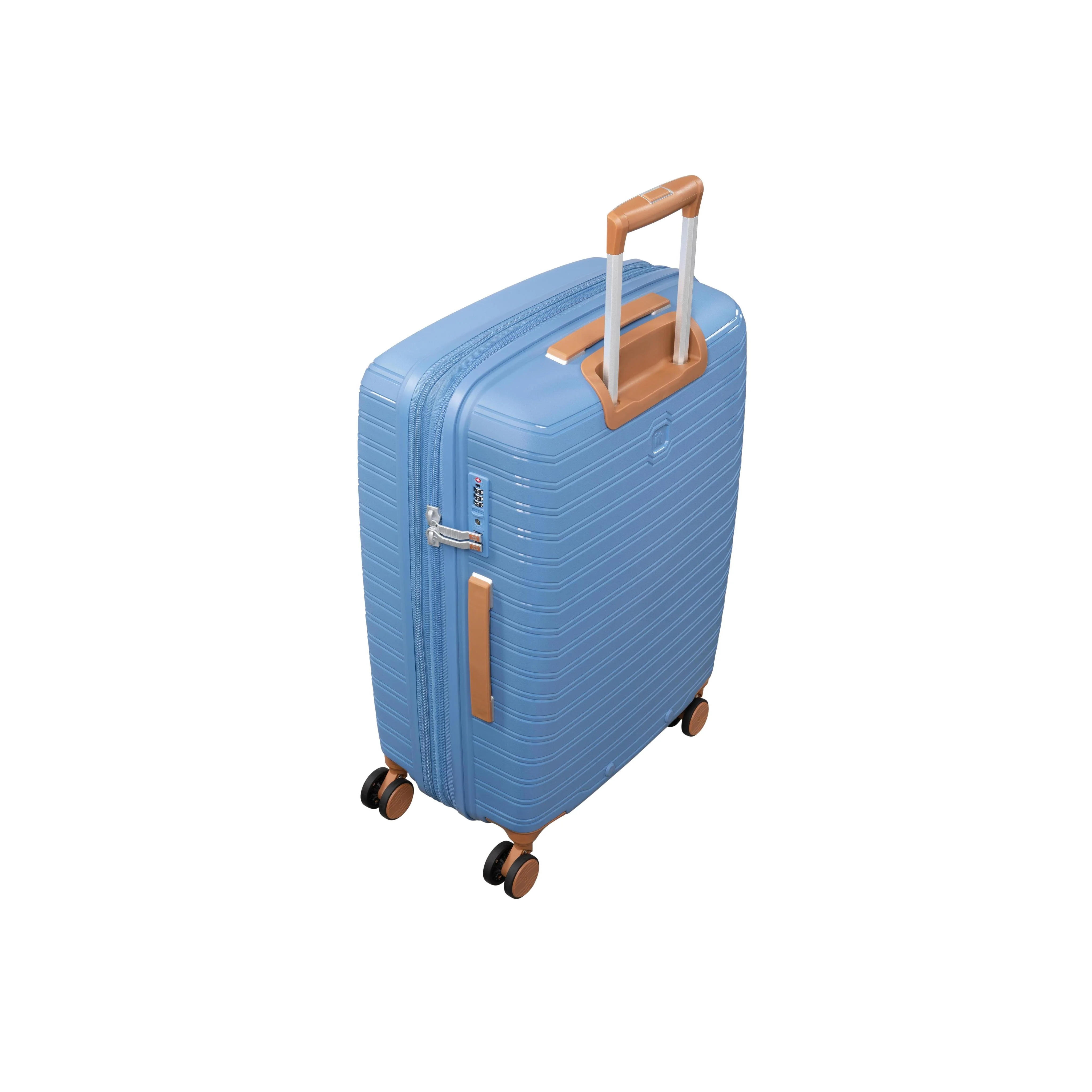 Continuous 4 Piece Hardside Expandable 8 Wheel Spinner Luggage Set with Hard-Pocket Carry-On (Quiet Harbour) - Image 13