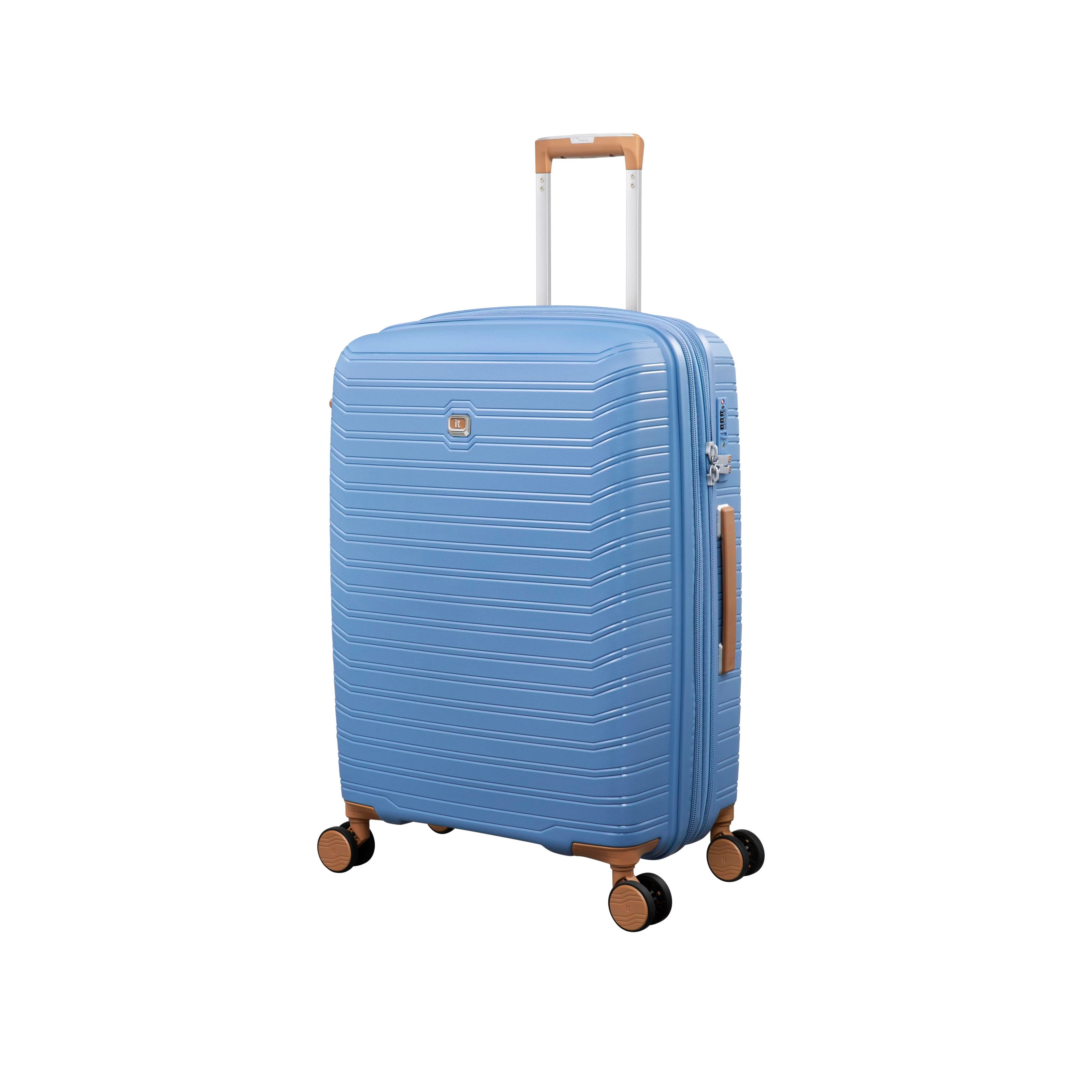 Continuous 4 Piece Hardside Expandable 8 Wheel Spinner Luggage Set with Hard-Pocket Carry-On (Quiet Harbour) - Image 5