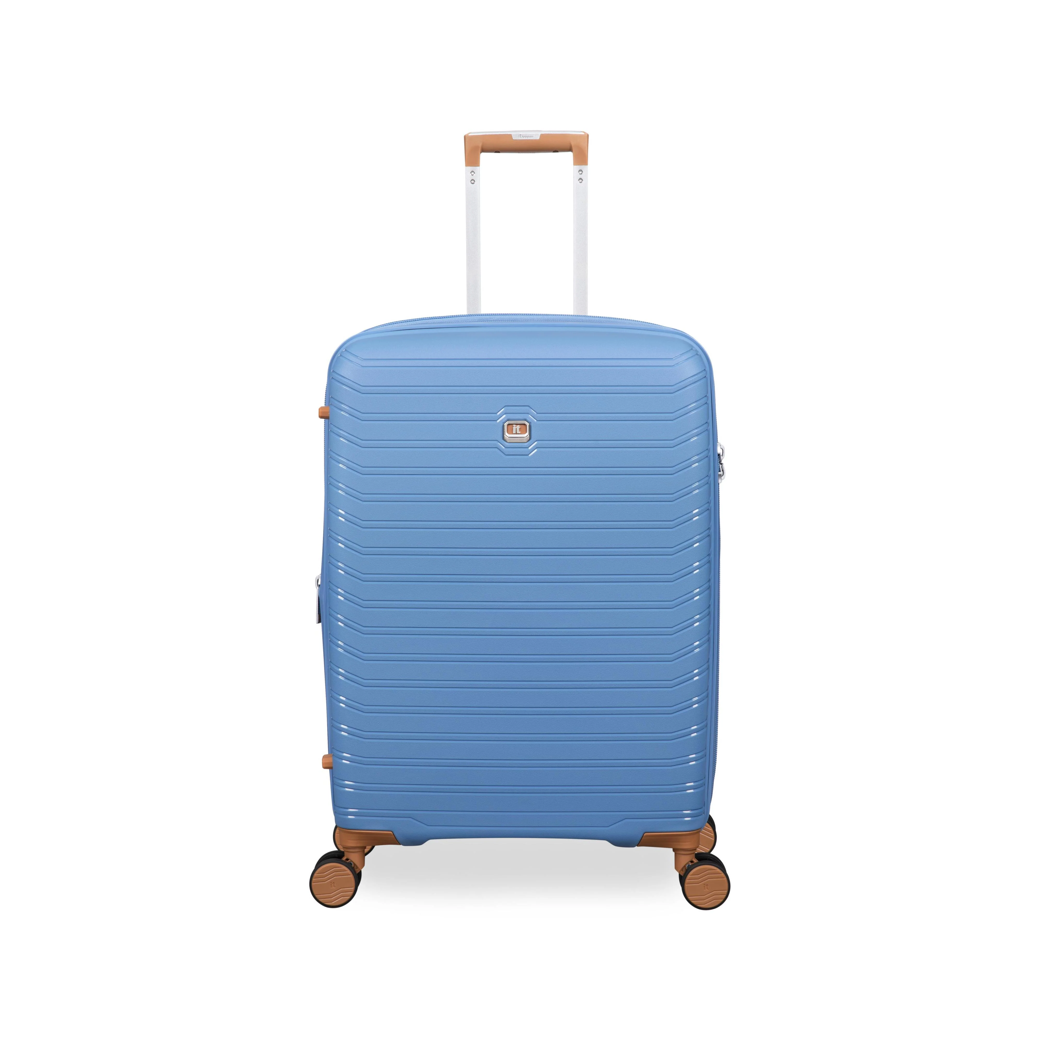 Continuous 4 Piece Hardside Expandable 8 Wheel Spinner Luggage Set with Hard-Pocket Carry-On (Quiet Harbour) - Image 9