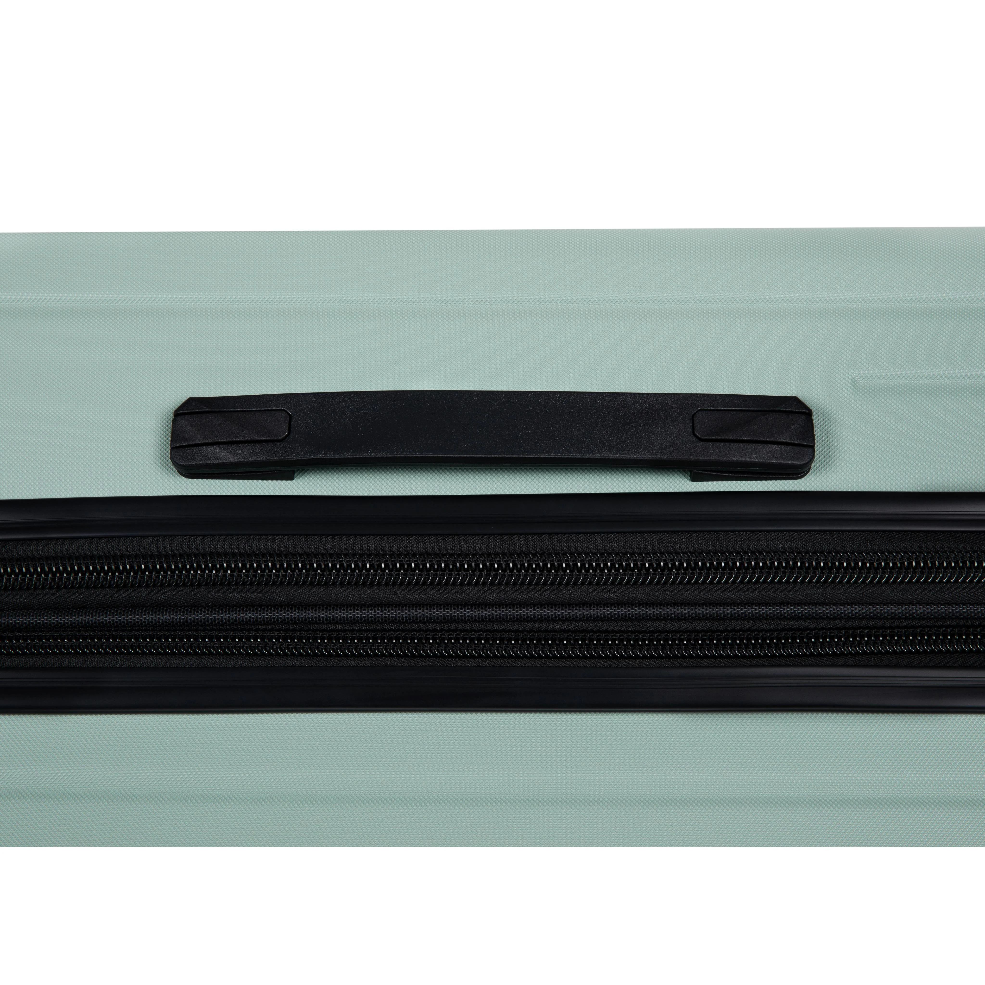 CLOSEOUT - Legion 27" Hardside Checked 8 Wheel Expandable Spinner (Iceberg Green) - Image 6