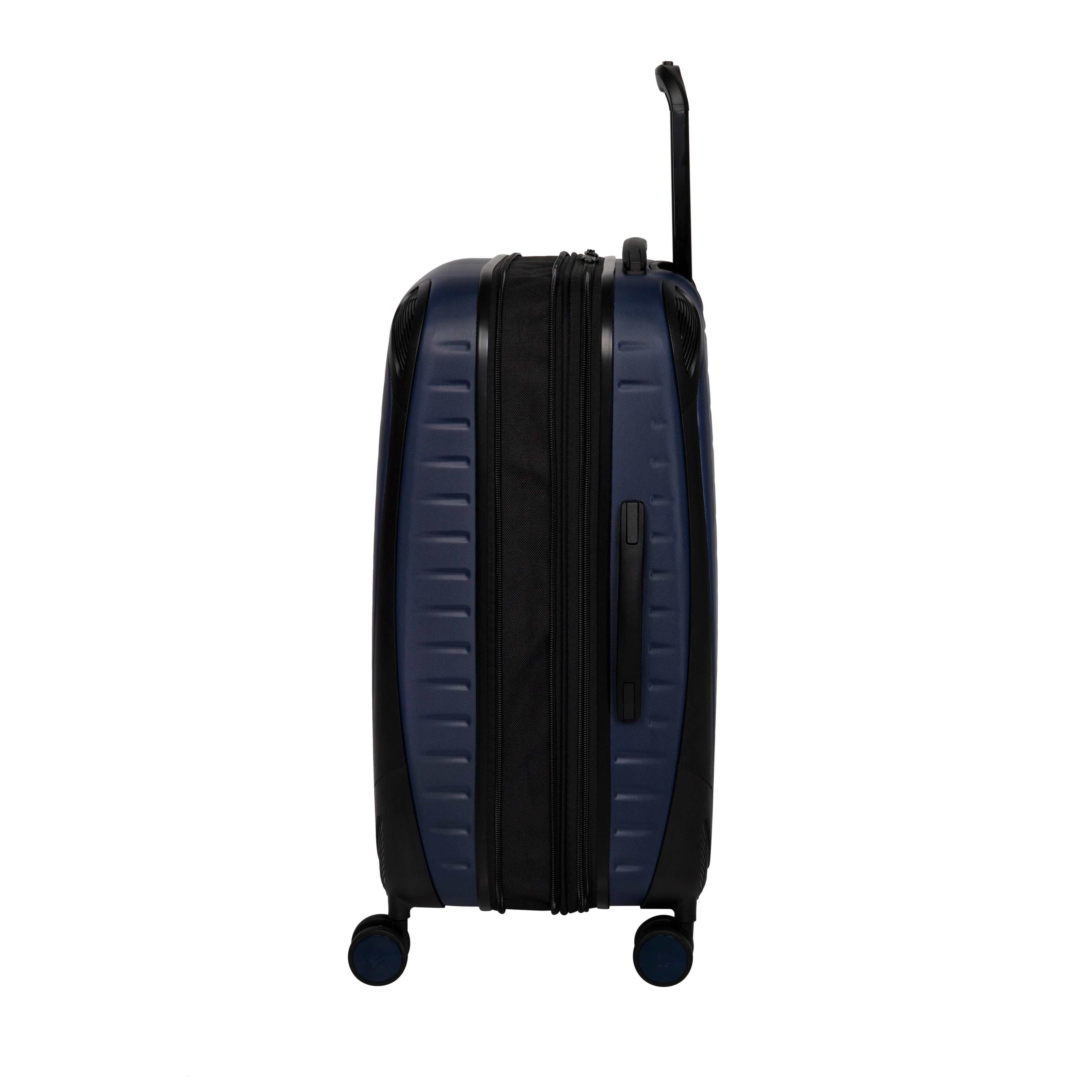 Lineal 21" Hardside Carry-On 8 Wheel Expandable Spinner (Dress Blues) - Image 3