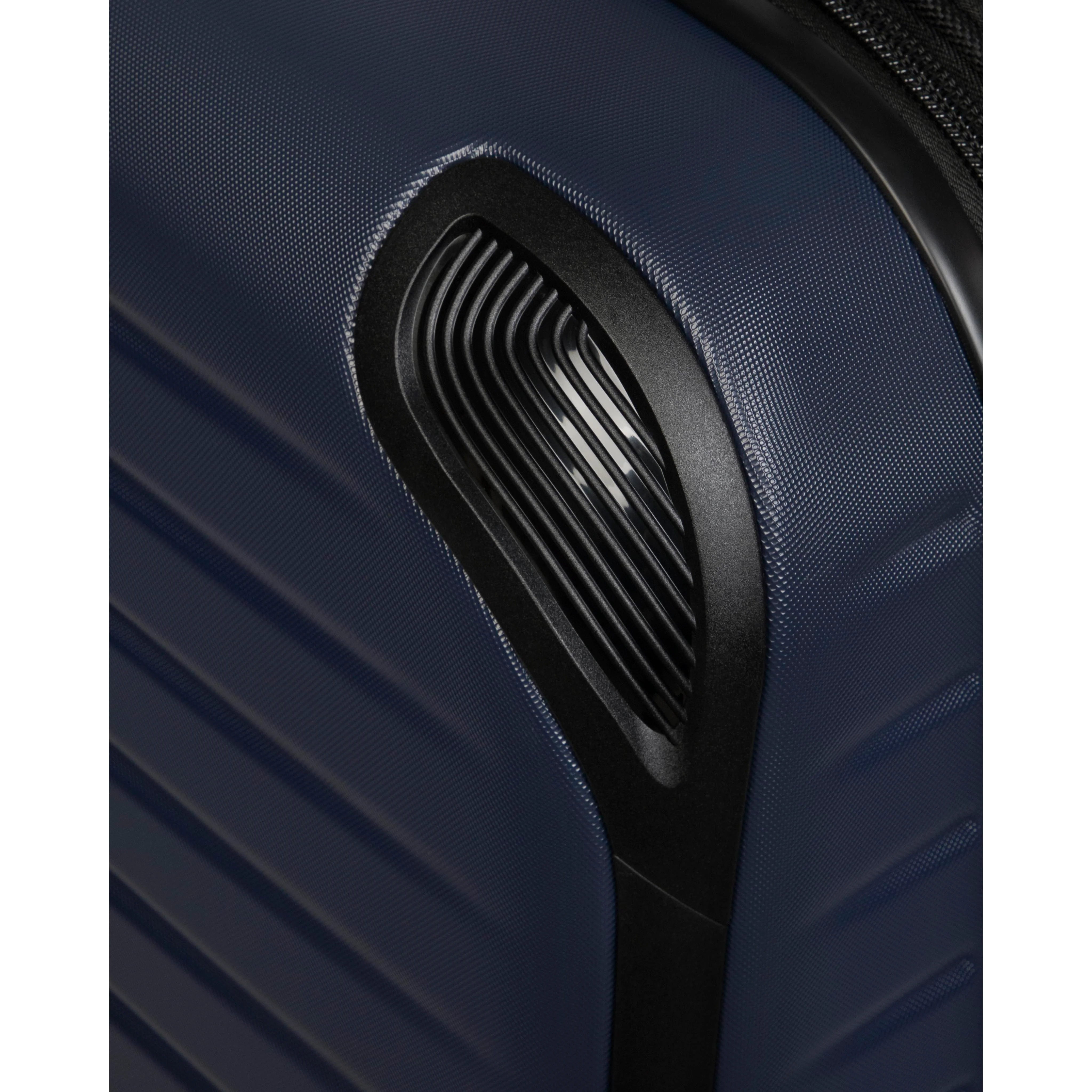 Lineal 28" Hardside Checked 8 Wheel Expandable Spinner (Dress Blues) - Image 5