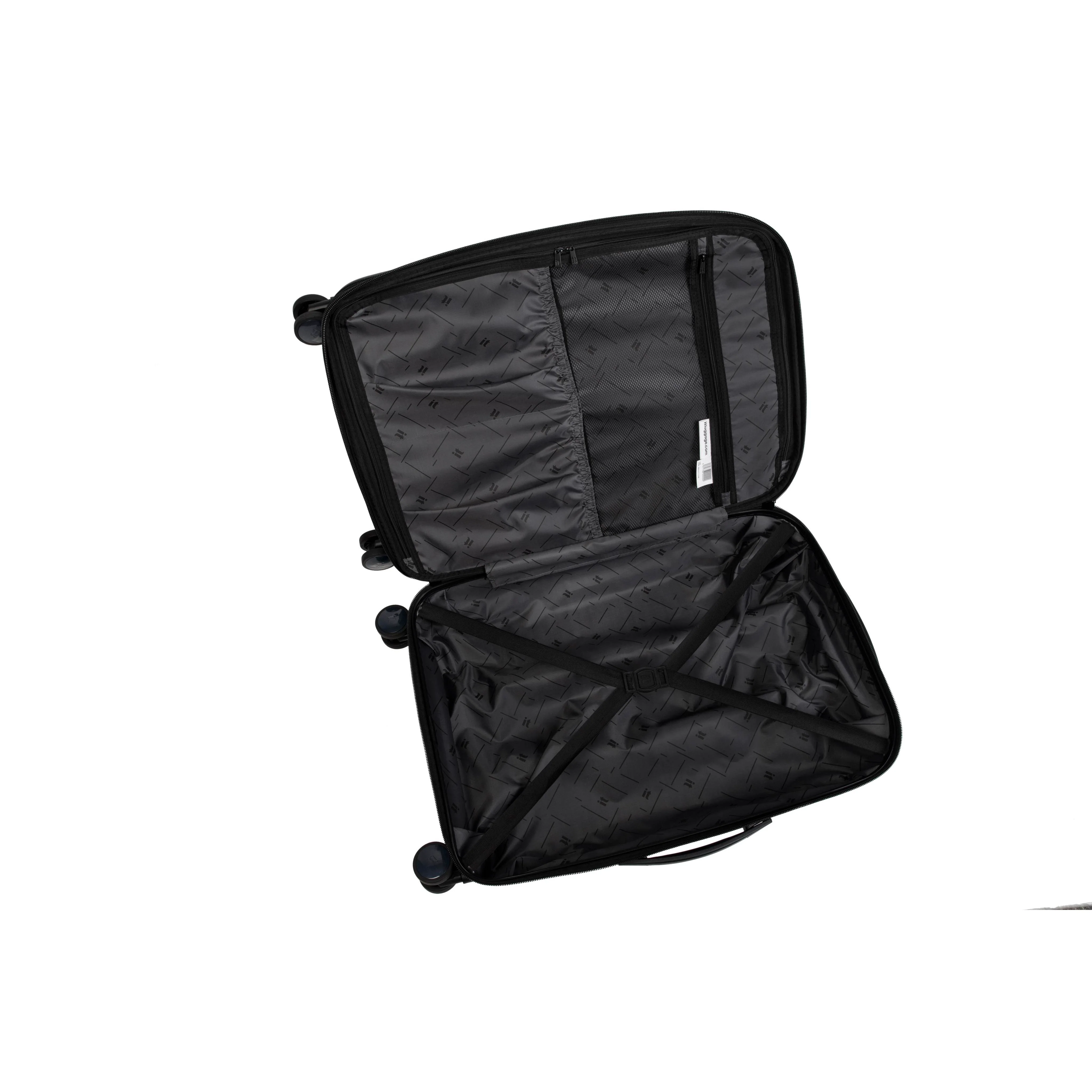 Lineal 3 Piece Hardside 8 Wheel Expandable Spinner Set (Dress Blues) - Image 10