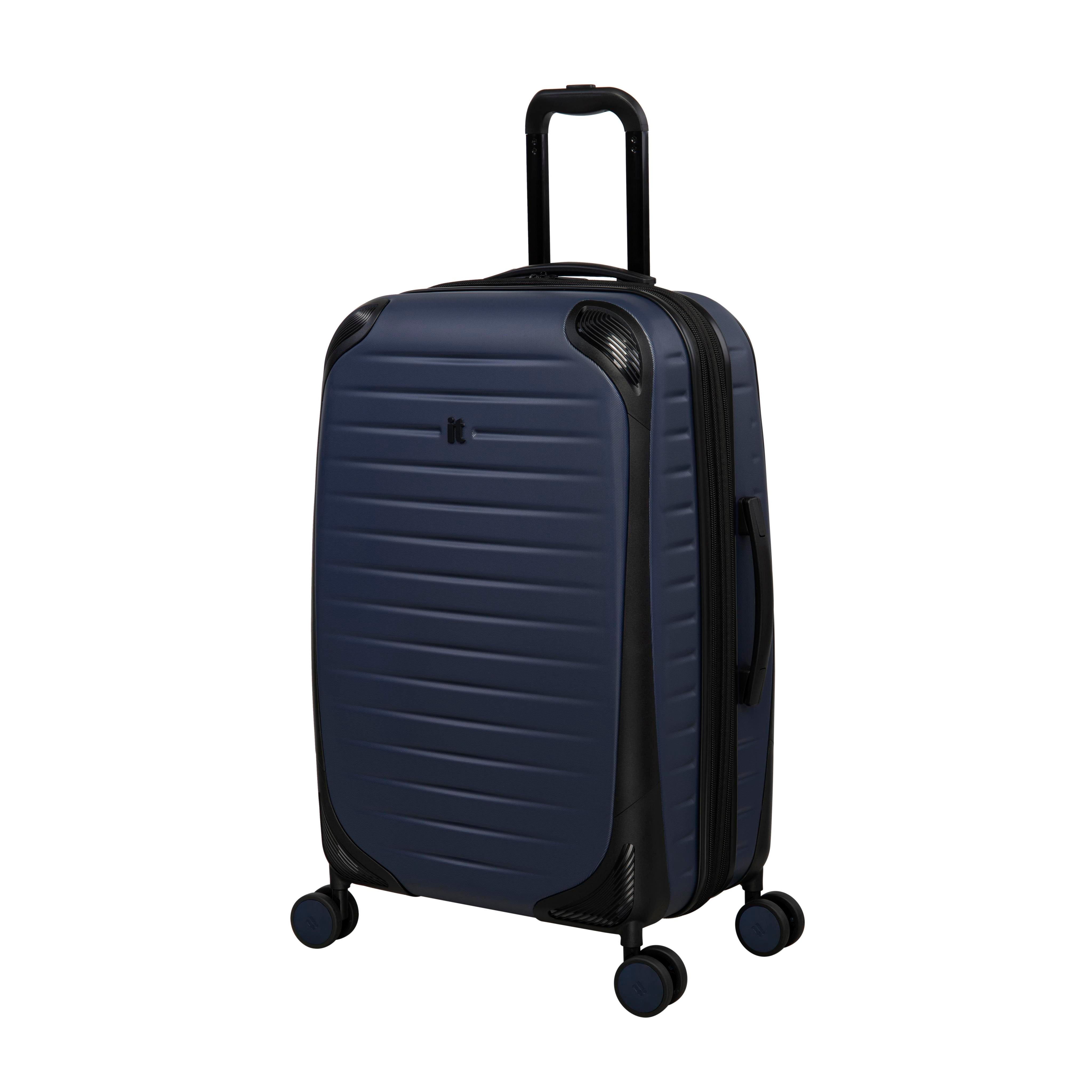 Lineal 3 Piece Hardside 8 Wheel Expandable Spinner Set (Dress Blues) - Image 3