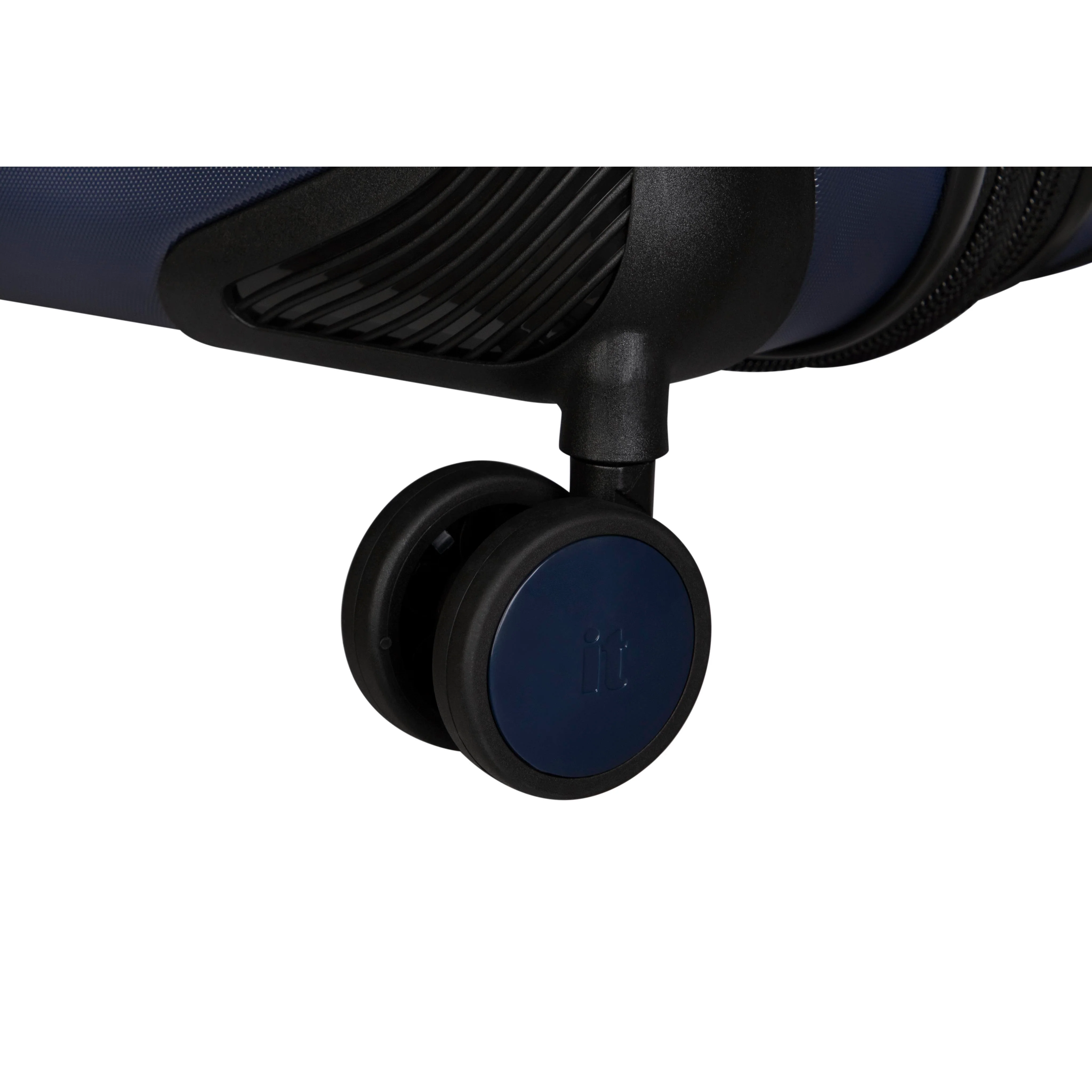 Lineal 32" Hardside Checked 8 Wheel Expandable Spinner (Dress Blues) - Image 8