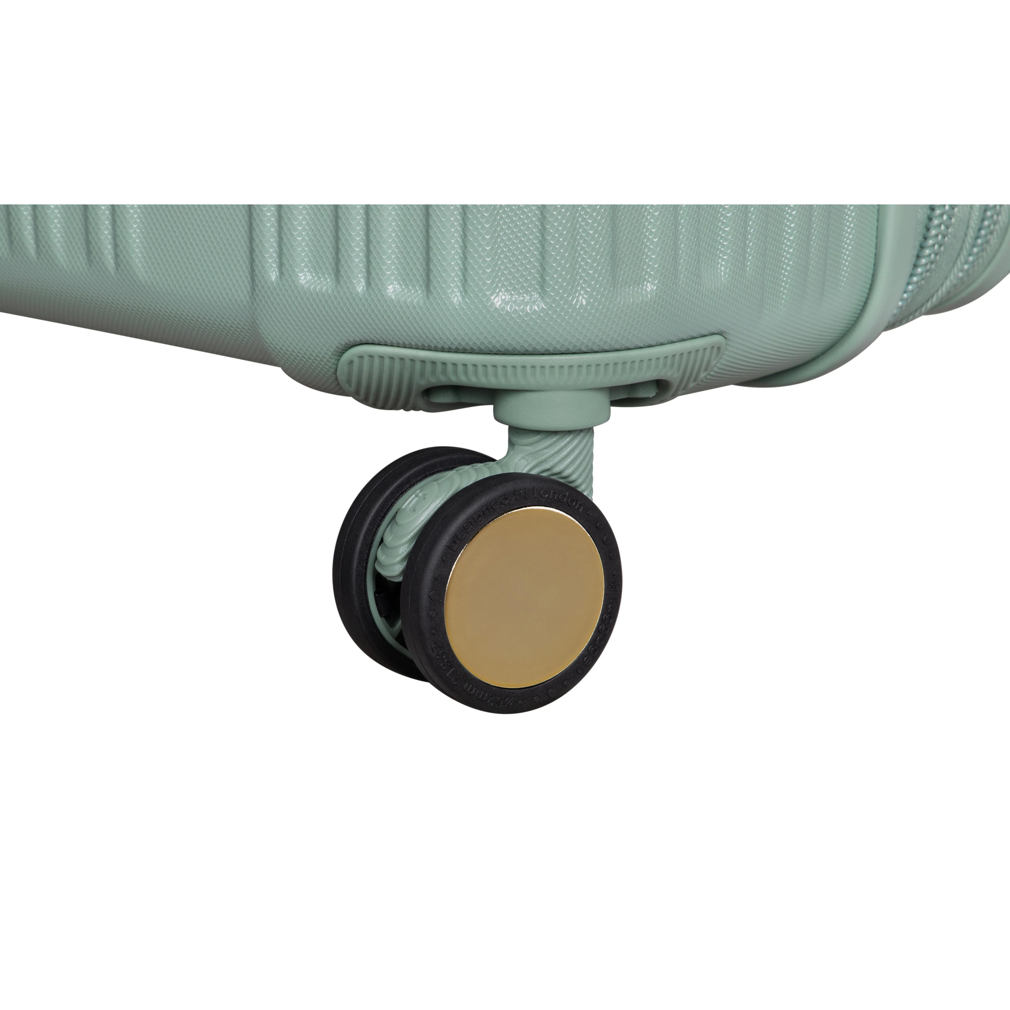 CLOSEOUT - Luxuriant 27" Hardside Checked 8 Wheel Expandable Spinner (Iceberg Green) - Image 6