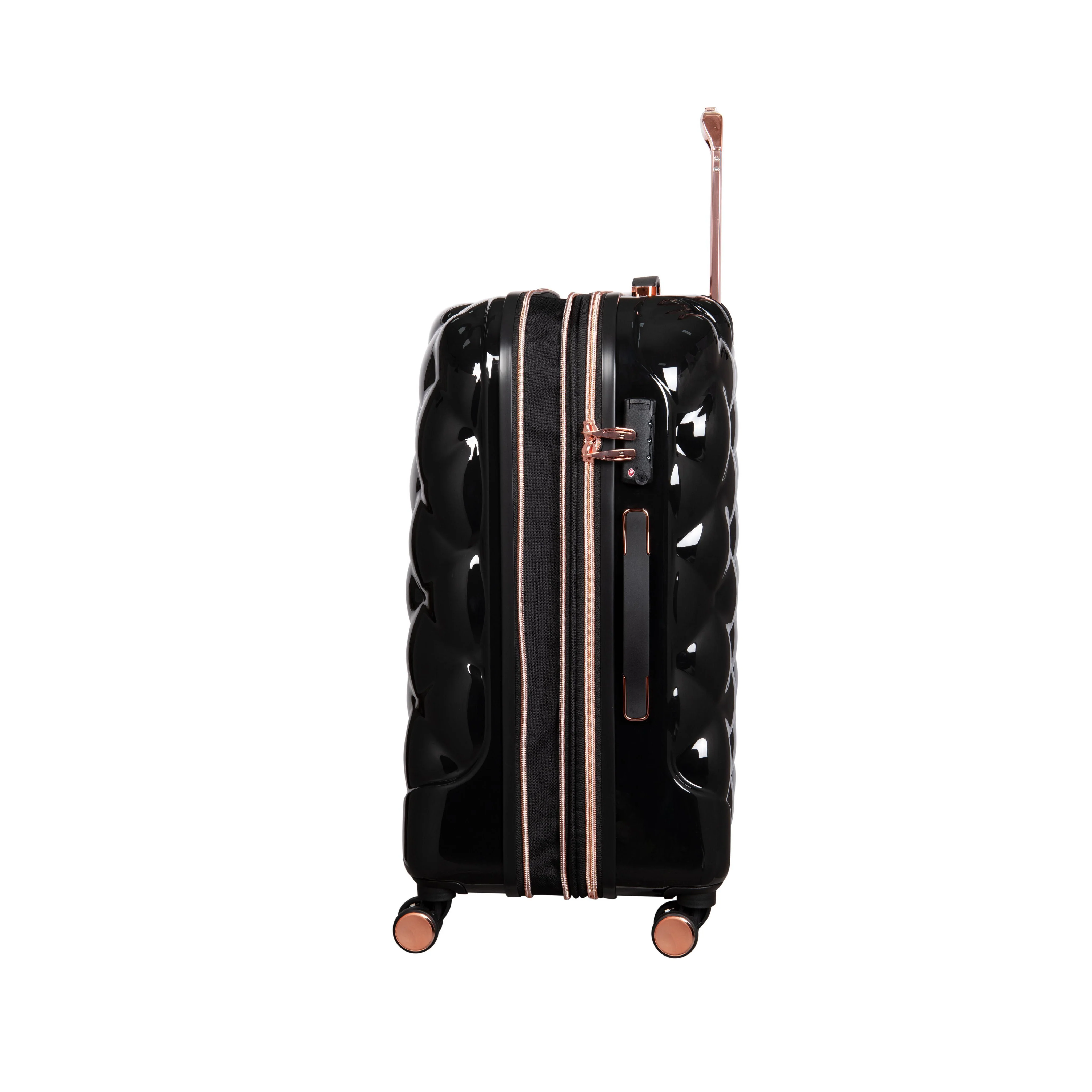 CLOSEOUT - St. Tropez Trois 31" Hardside 8 Wheel Expandable Spinner Luggage (Black) - Image 3