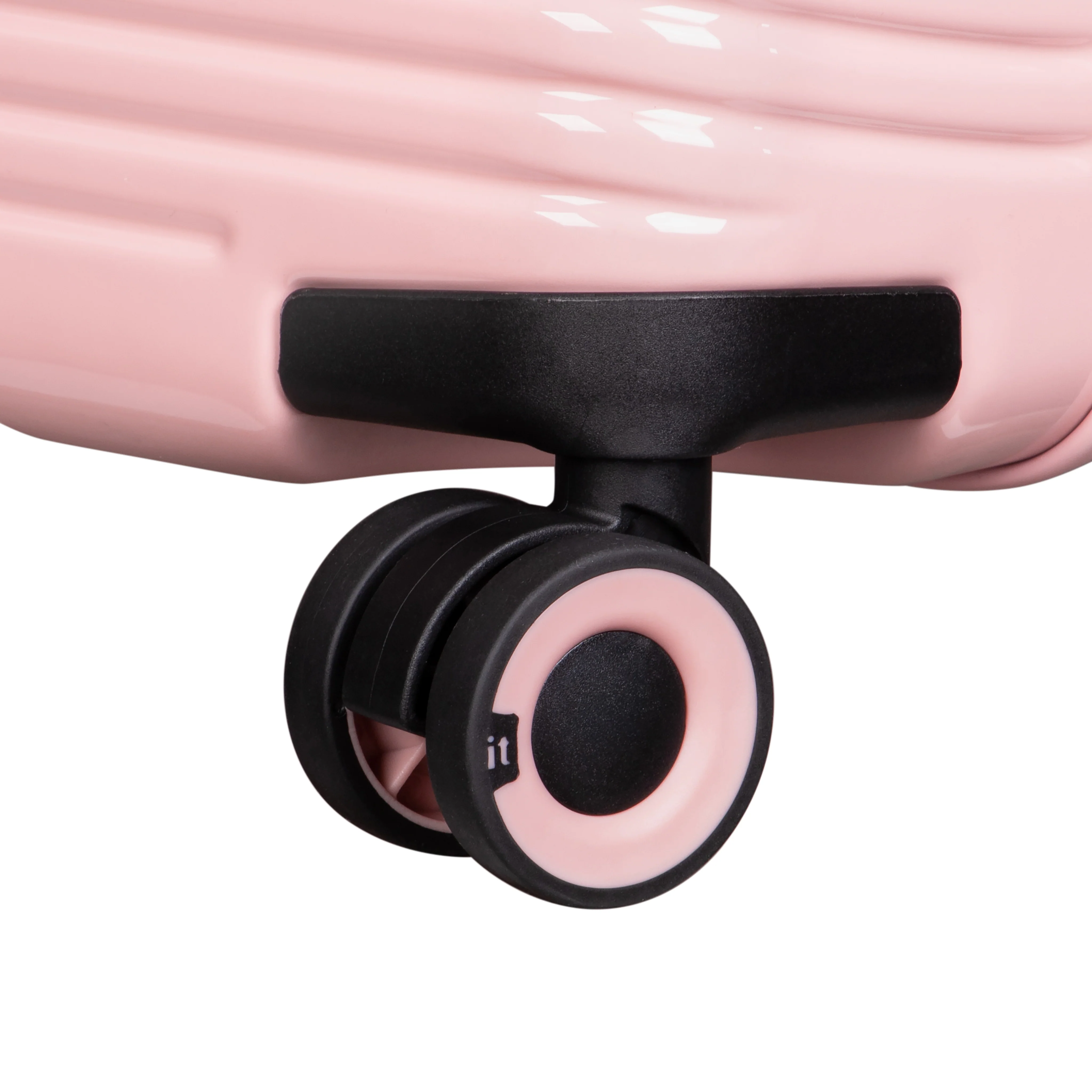 CLOSEOUT - Traversed 28" Hardside Checked 8 Wheel Expandable Spinner (Metallic Rose Gold) - Image 11