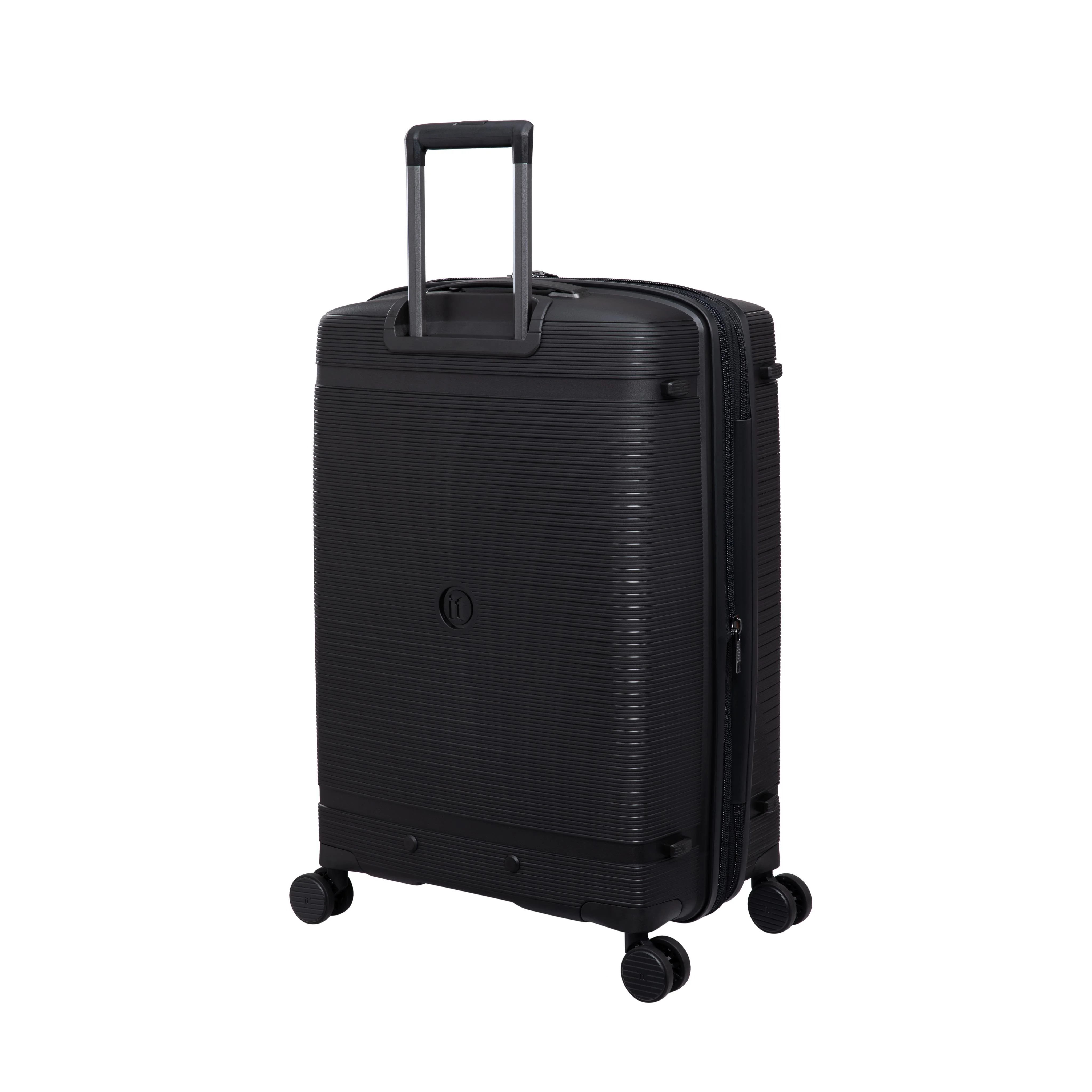 Unanimous 26" Hardside Checked 8 Wheel Expandable Spinner (Black) - Image 3