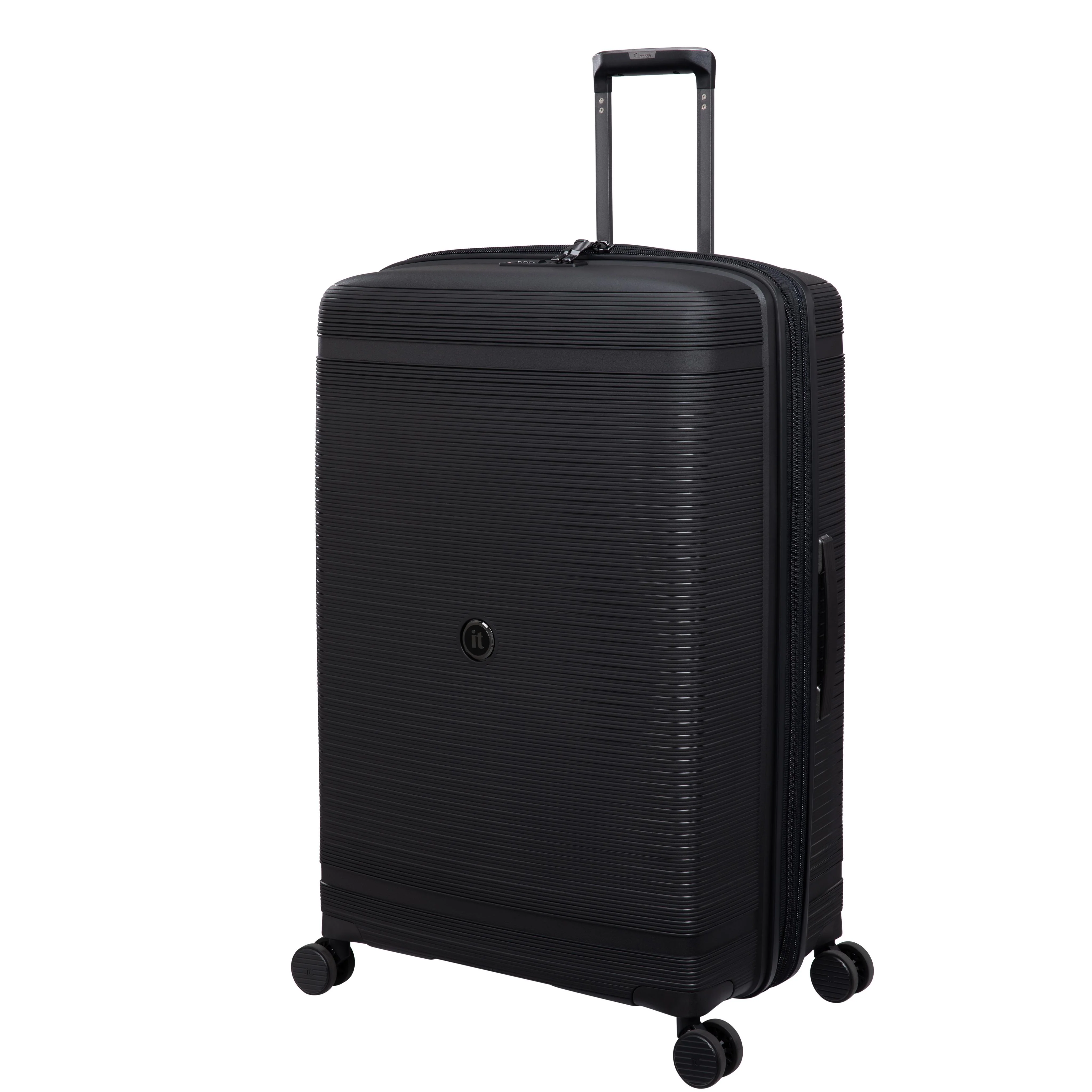 Unanimous 3 Piece Hardside 8 Wheel Expandable Spinner Set (Black) - Image 4