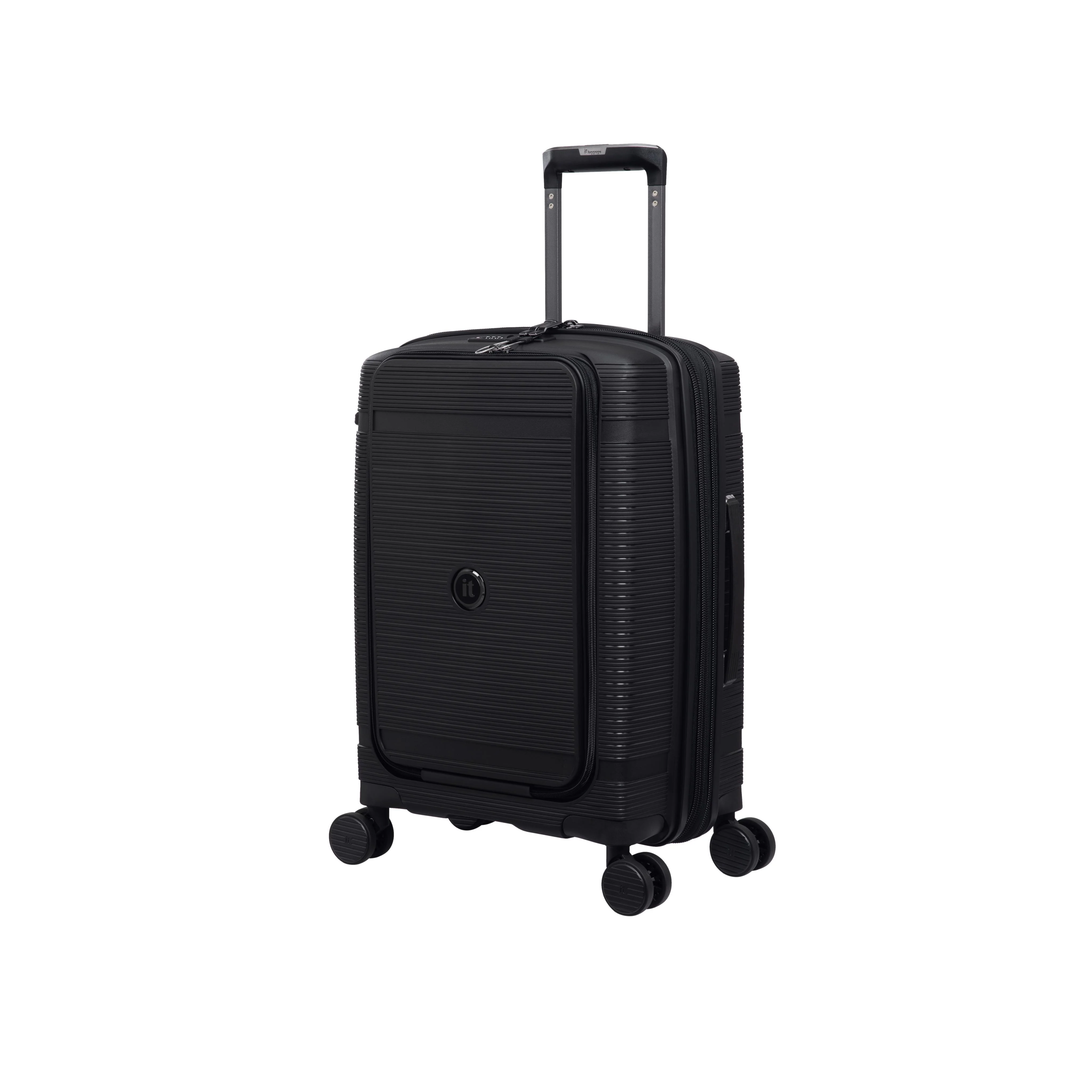 Unanimous 3 Piece Hardside 8 Wheel Expandable Spinner Set (Black) - Image 6