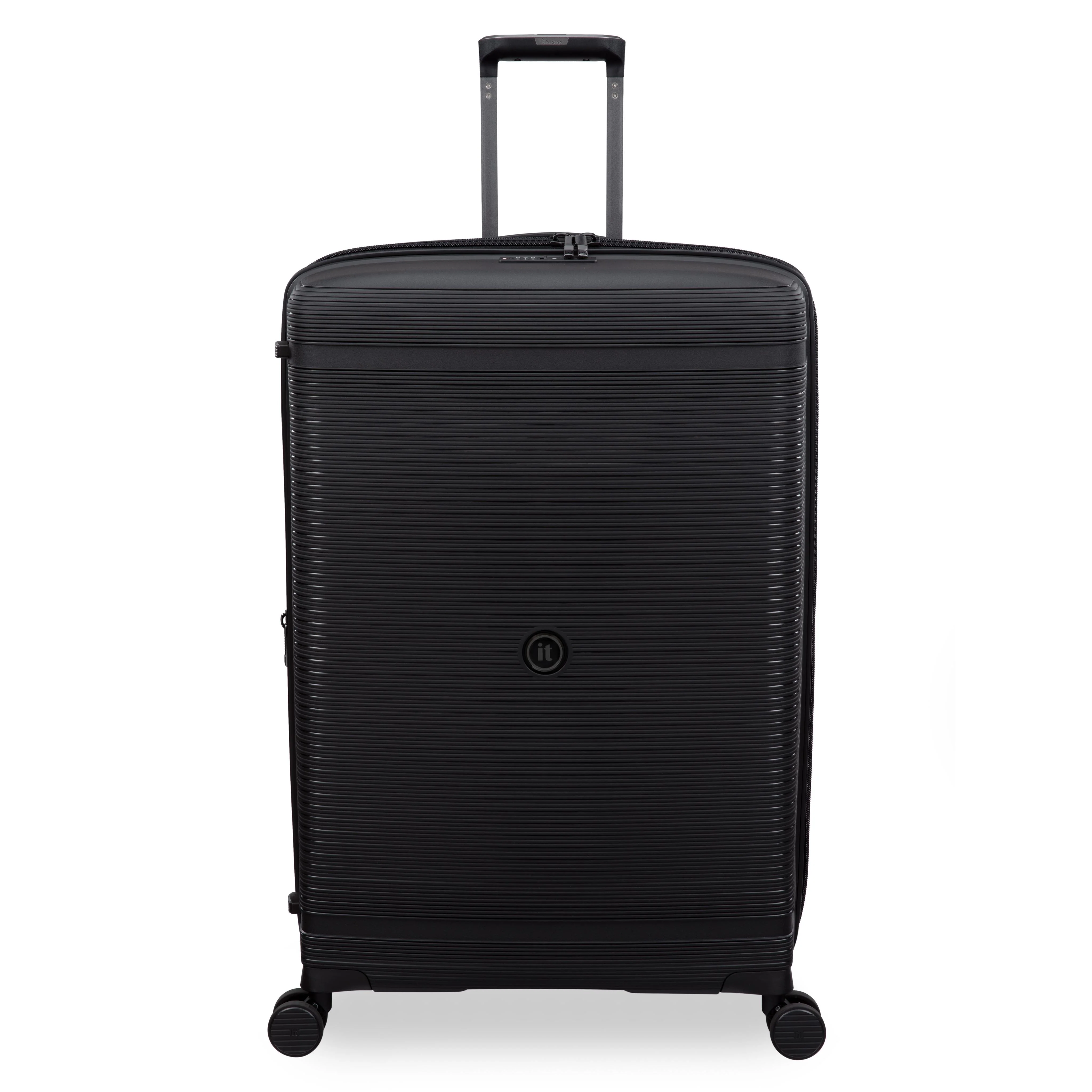 Unanimous 3 Piece Hardside 8 Wheel Expandable Spinner Set (Black) - Image 7