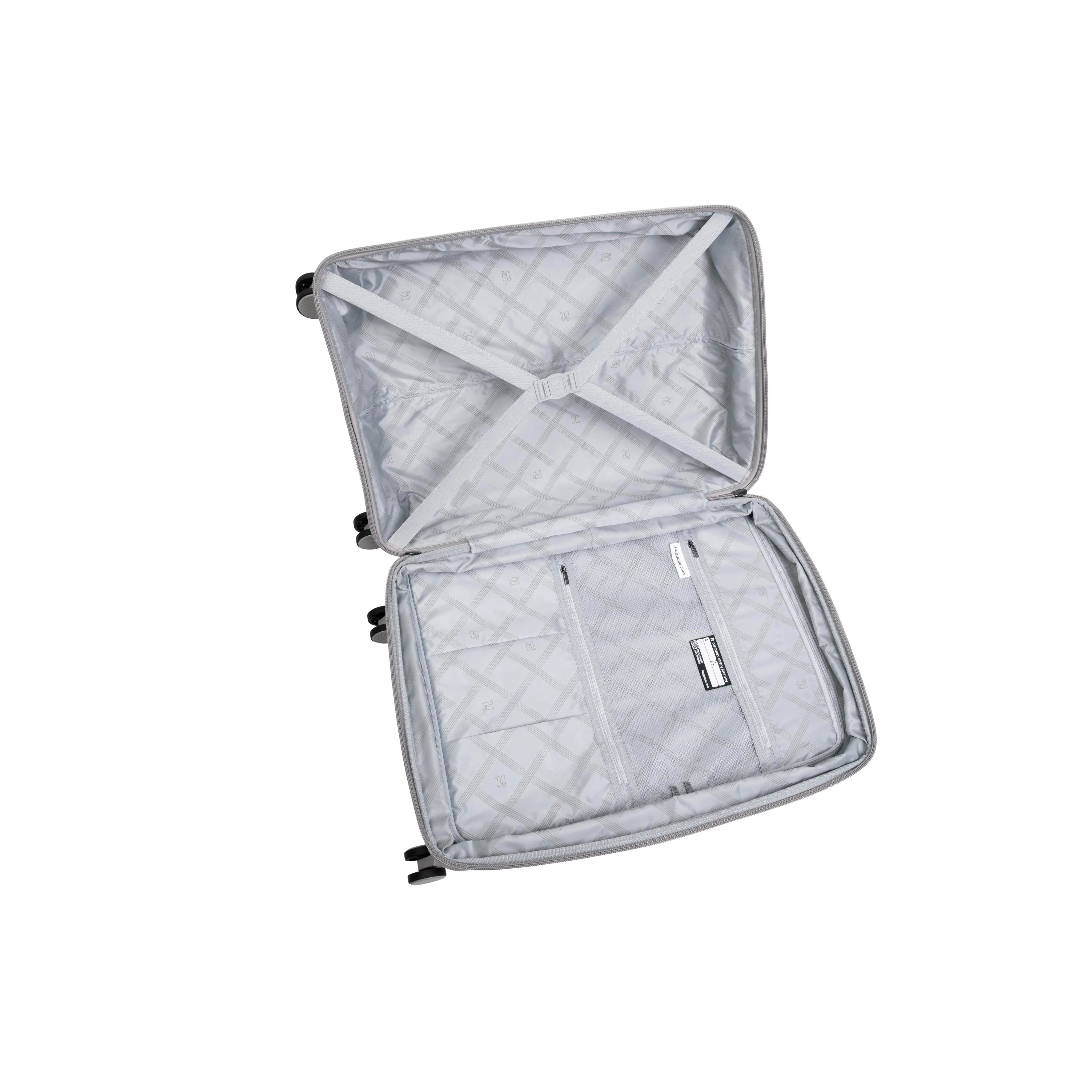 Unanimous 3 Piece Hardside 8 Wheel Expandable Spinner Set (Milk Tea) - Image 16
