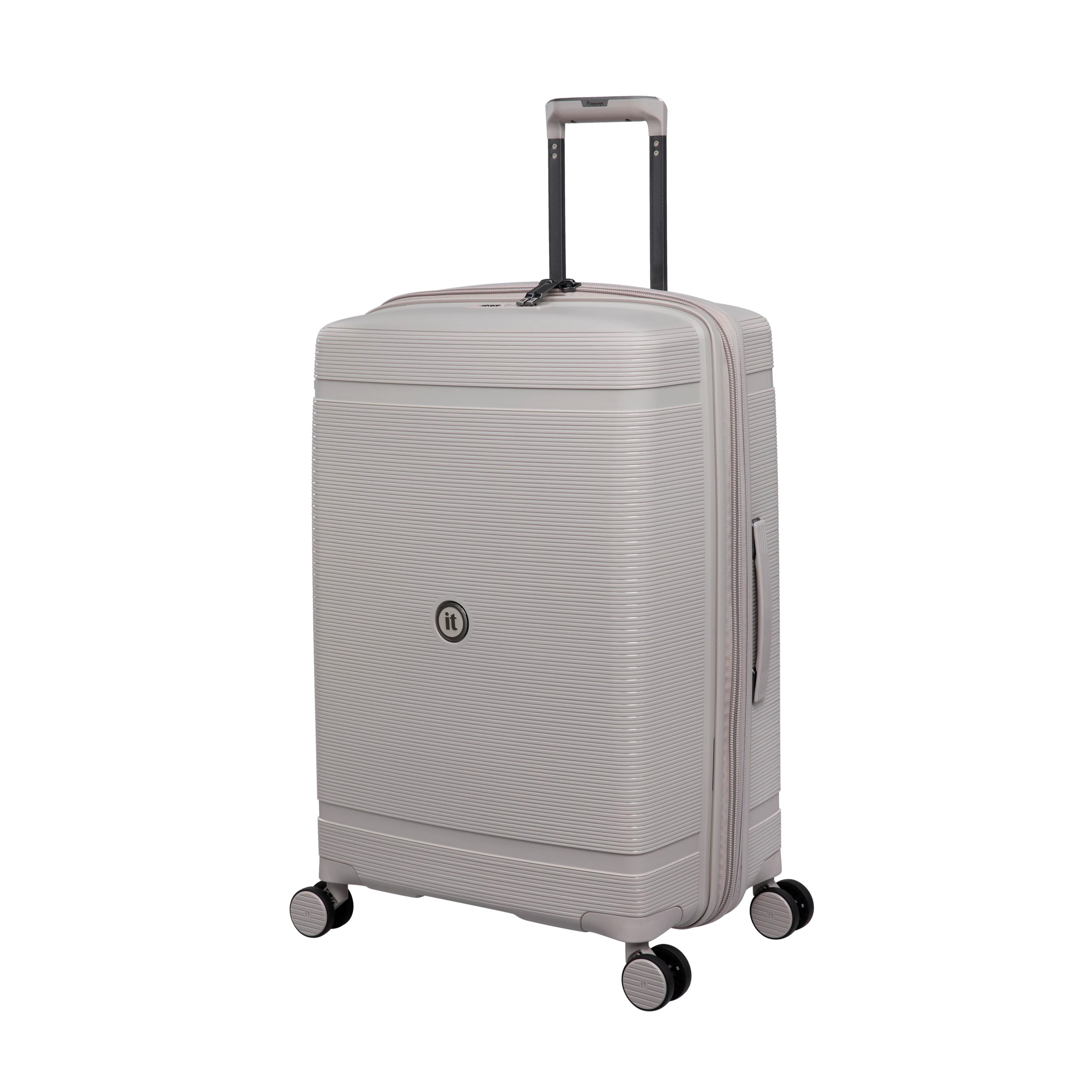 Unanimous 3 Piece Hardside 8 Wheel Expandable Spinner Set (Milk Tea) - Image 5