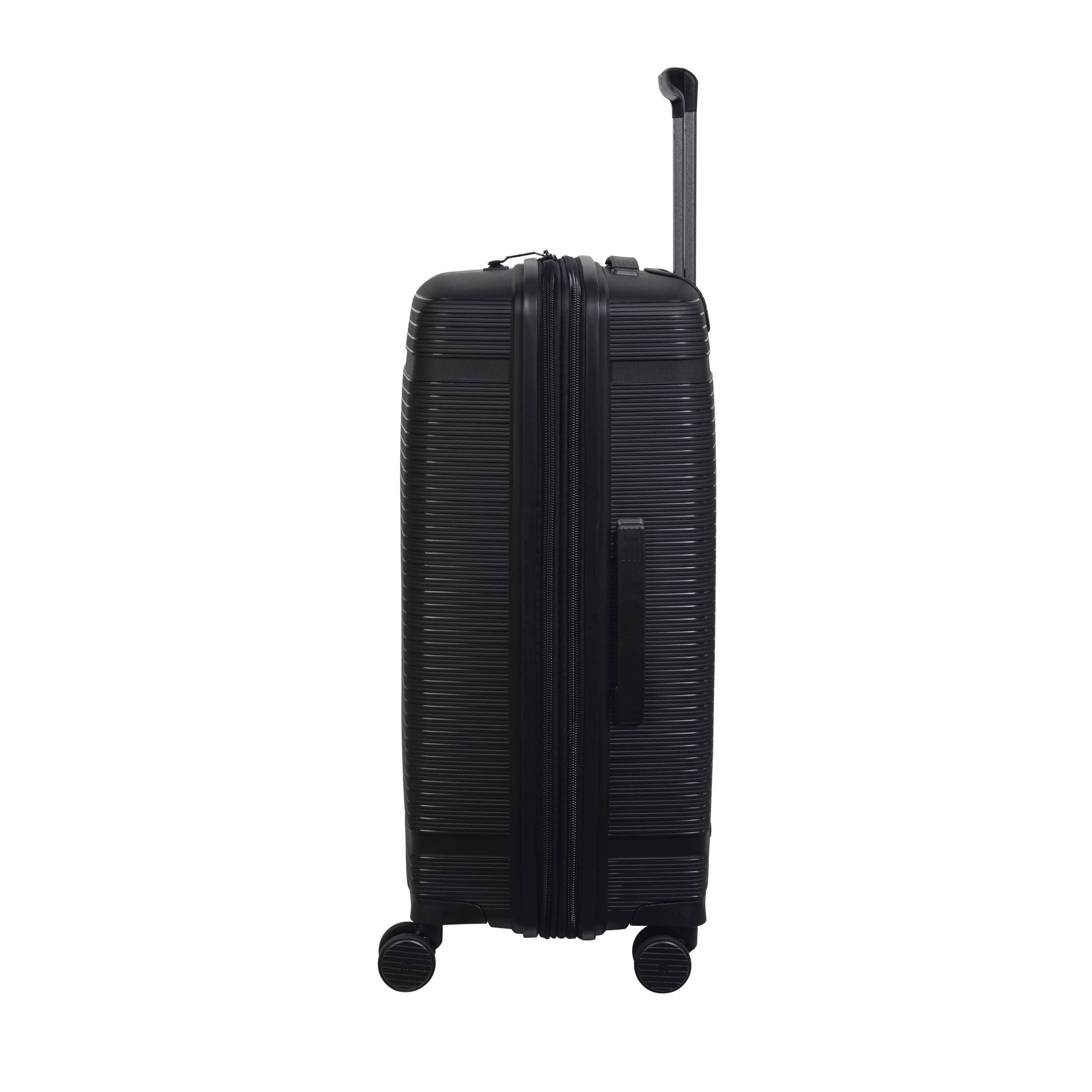 Unanimous 30" Hardside Checked 8 Wheel Expandable Spinner (Black) - Image 5